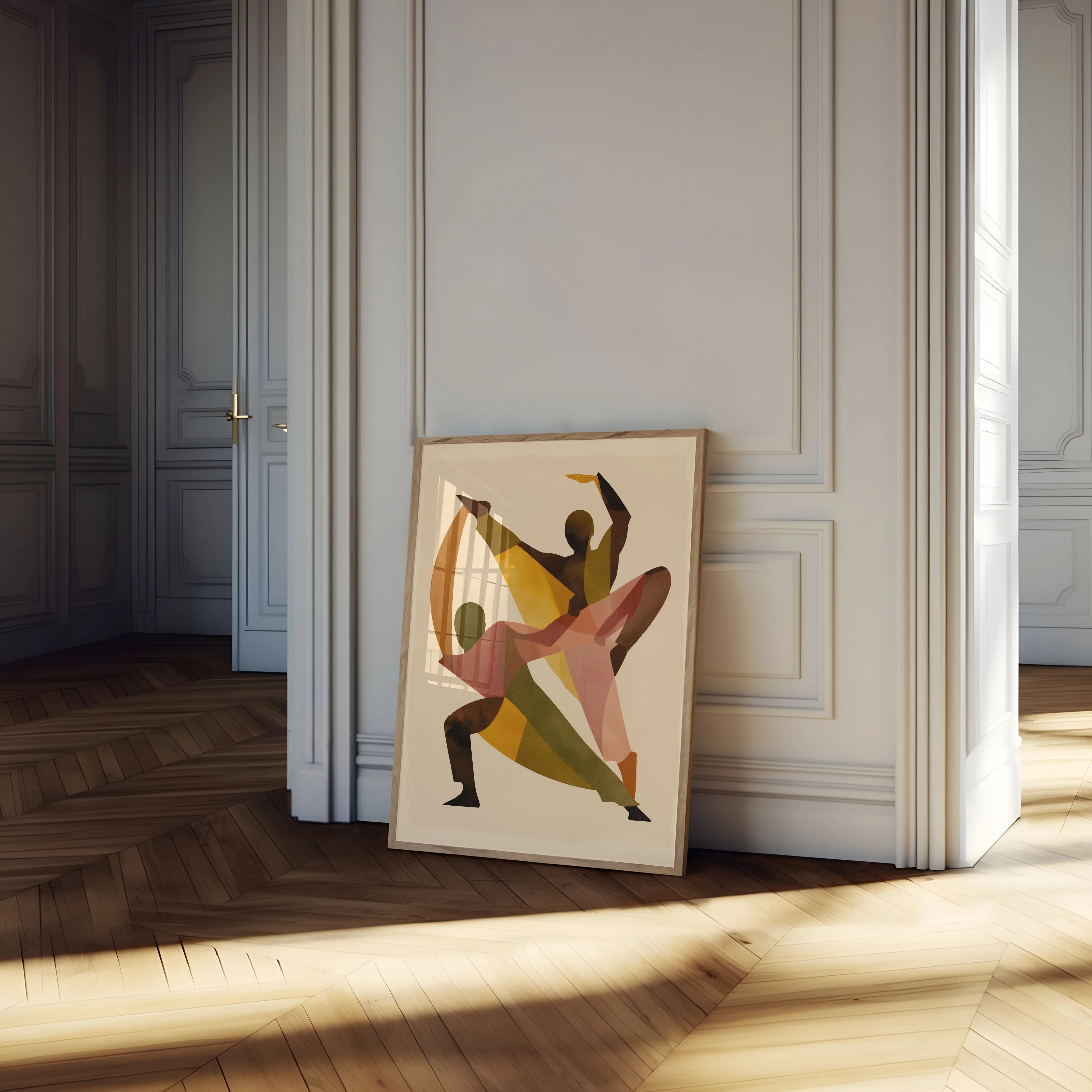 Abstract Dance Movement Poster - Image 4