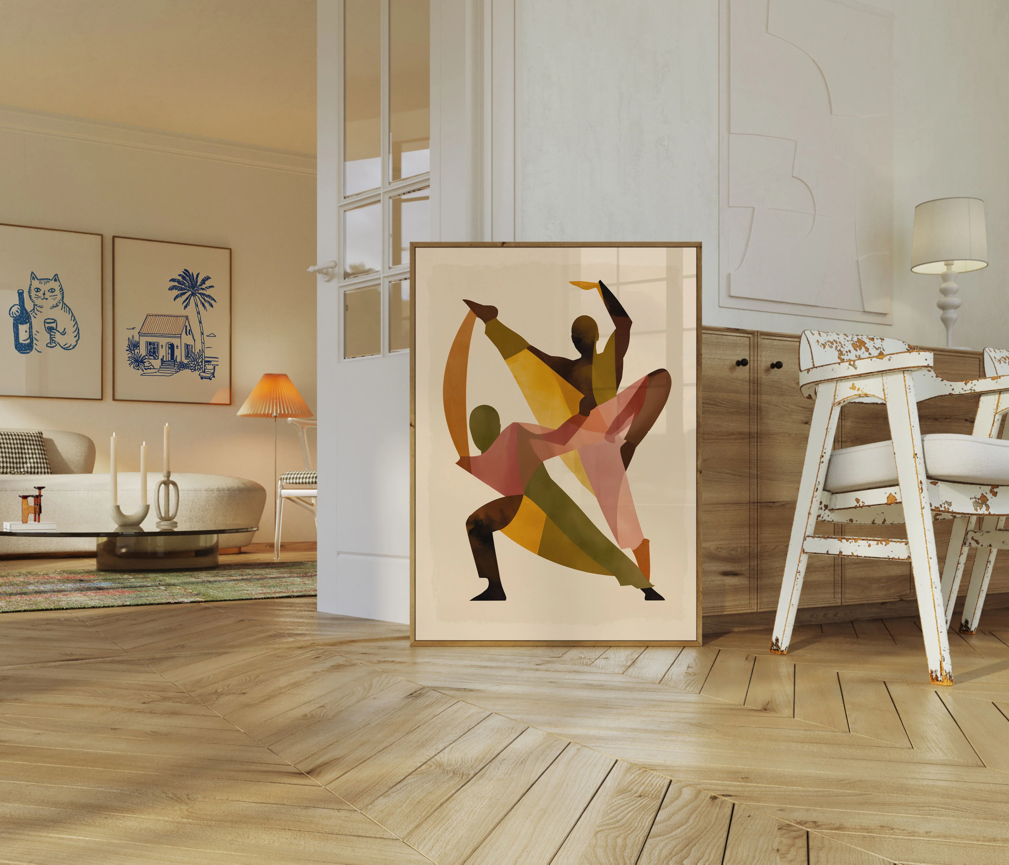 Abstract Dance Movement Poster - Image 5