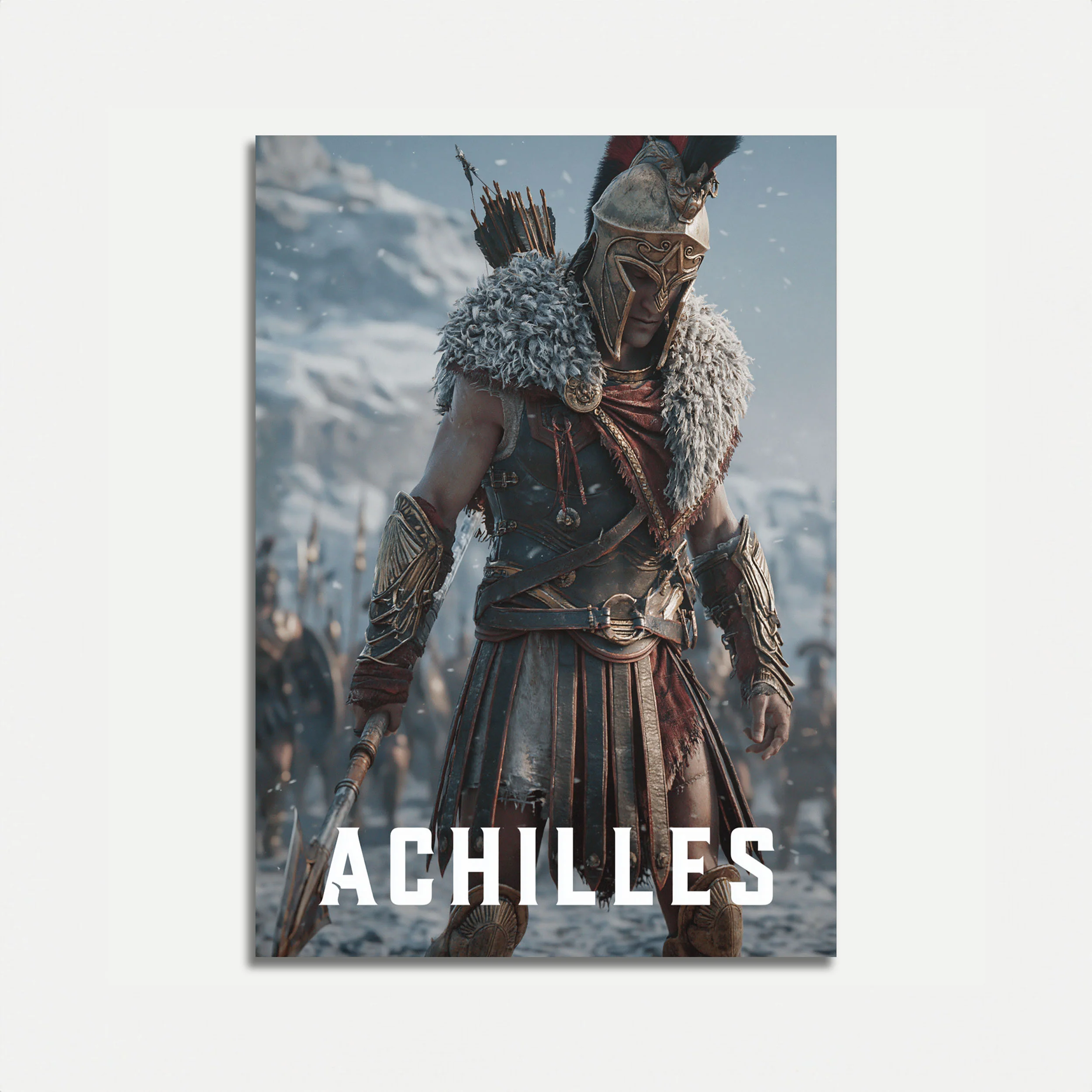 Achilles Warrior Legend Poster