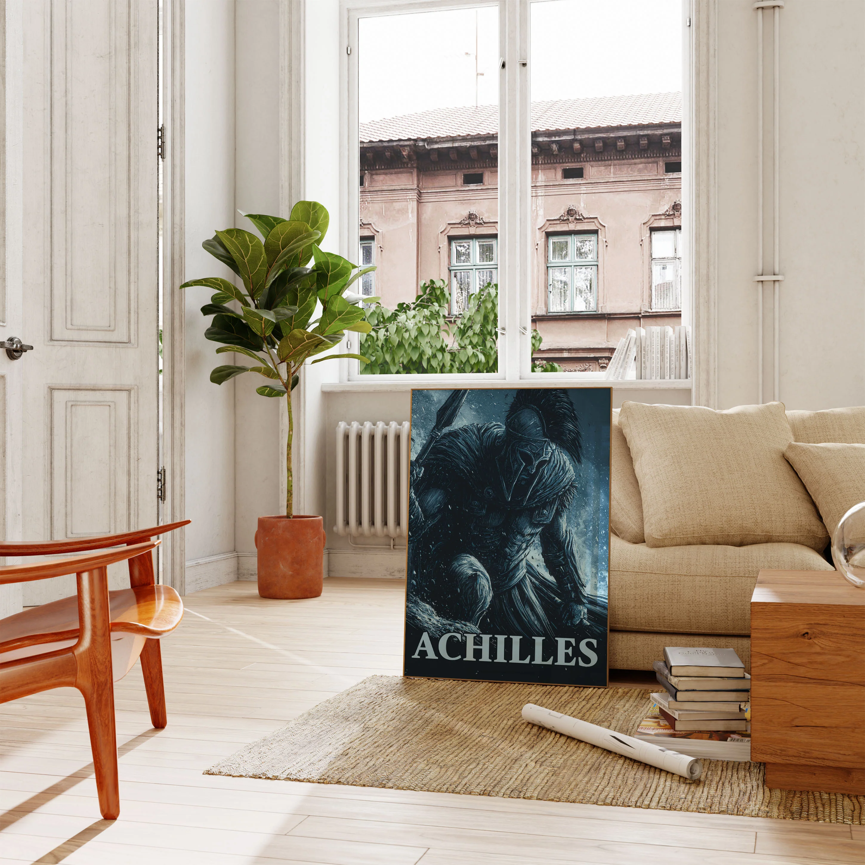 Achilles Warrior Legend Poster - Image 2