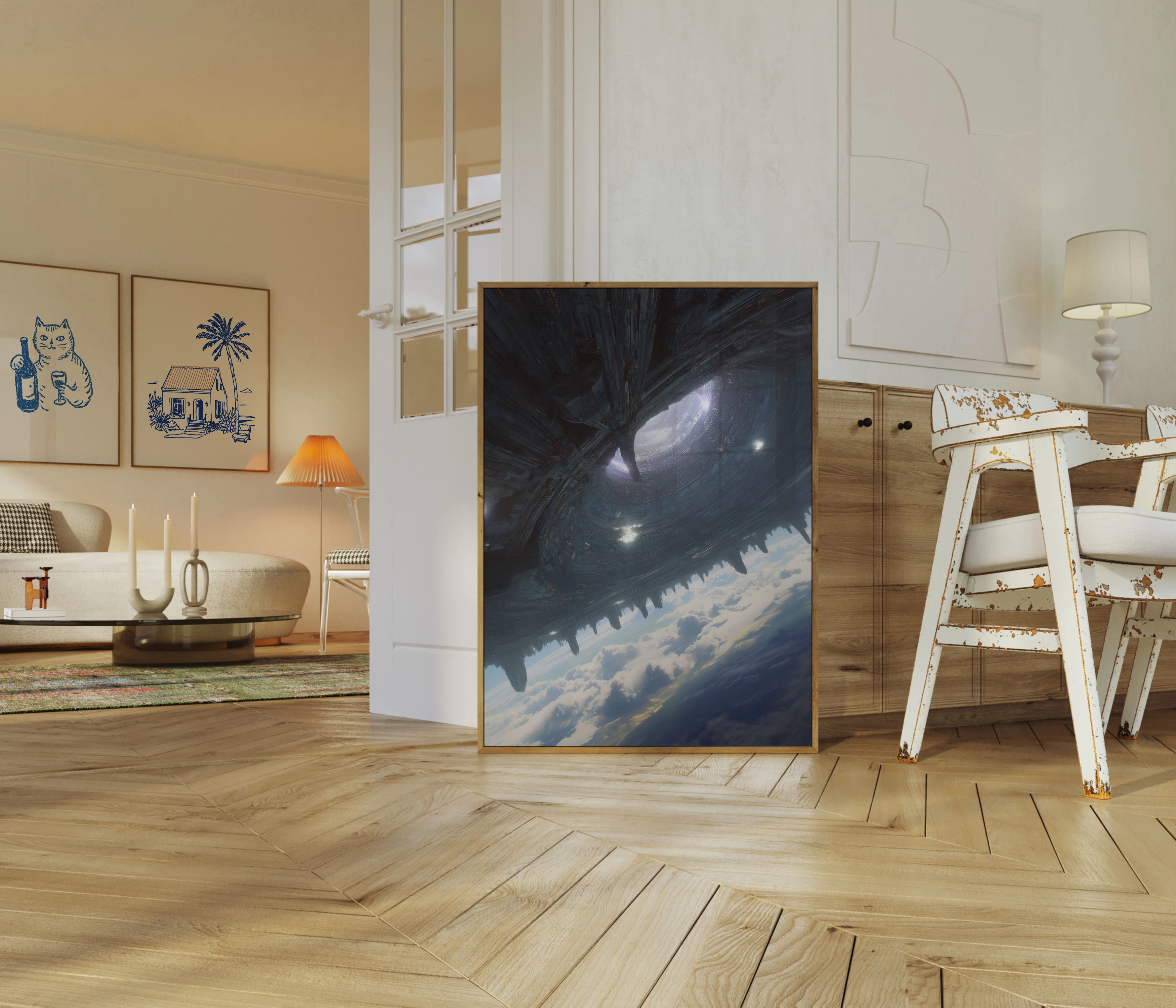 Alien Megastructure Space Poster - Image 5