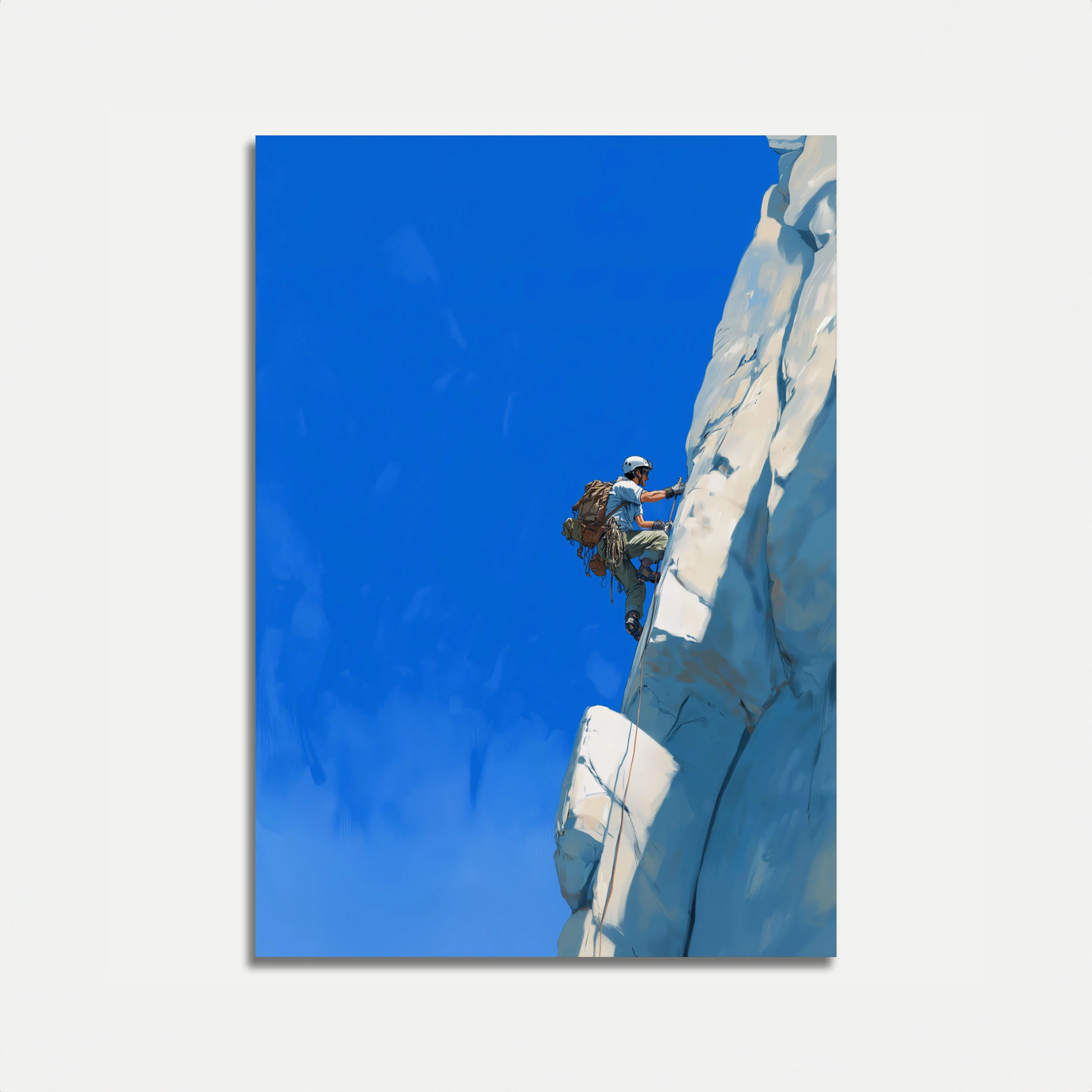 Alpine Vertical Challenge Poster