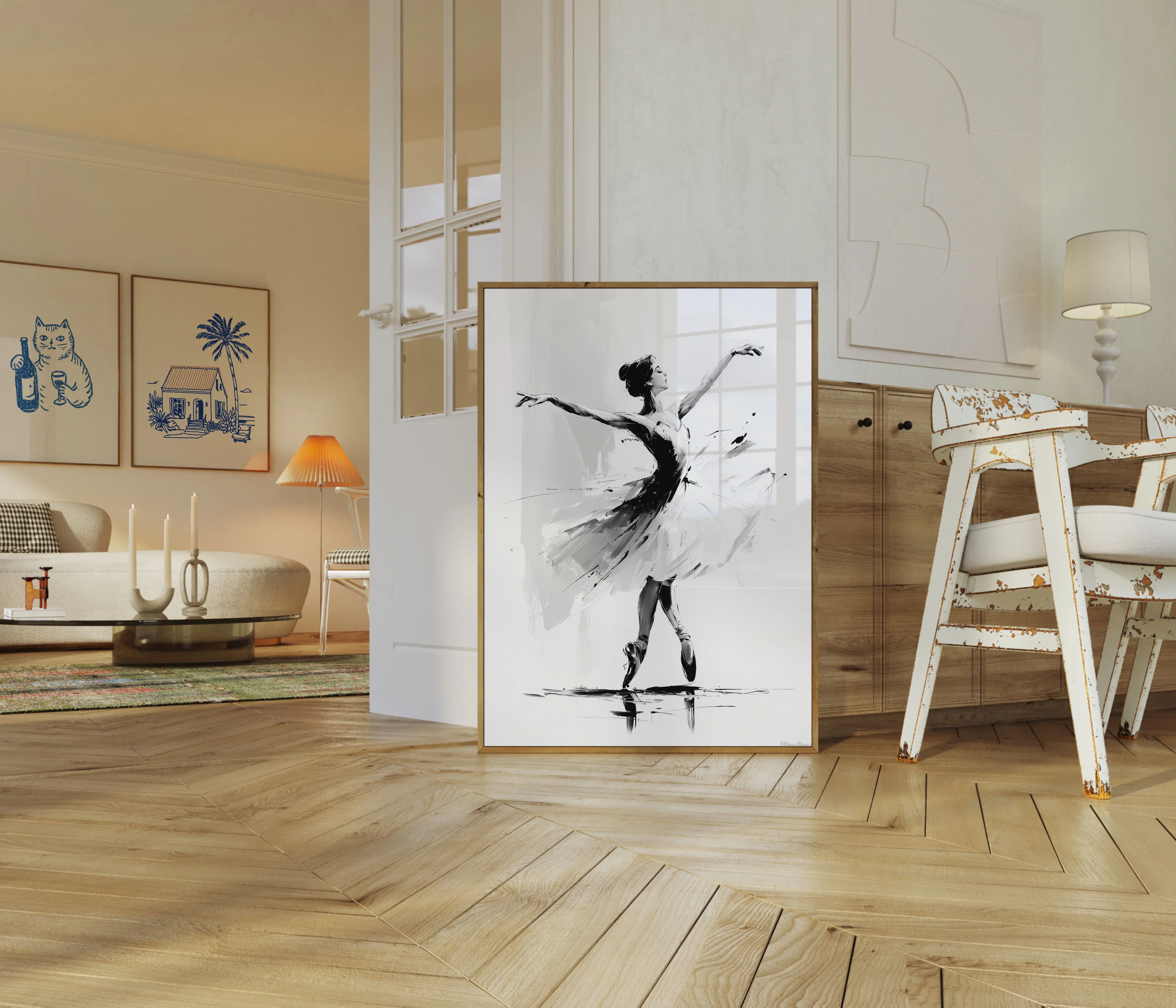 Ballet Dancer Elegance Poster - Image 5