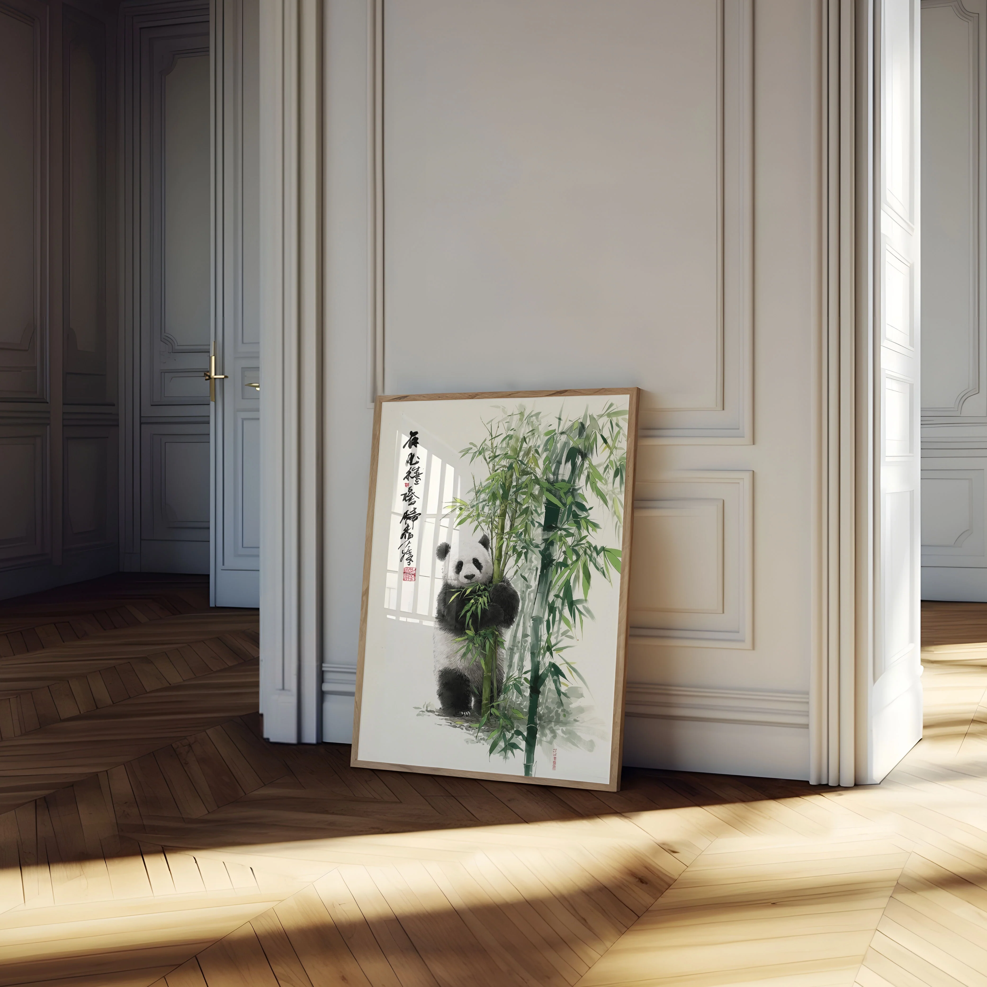 Bamboo Forest Panda Poster - Image 4