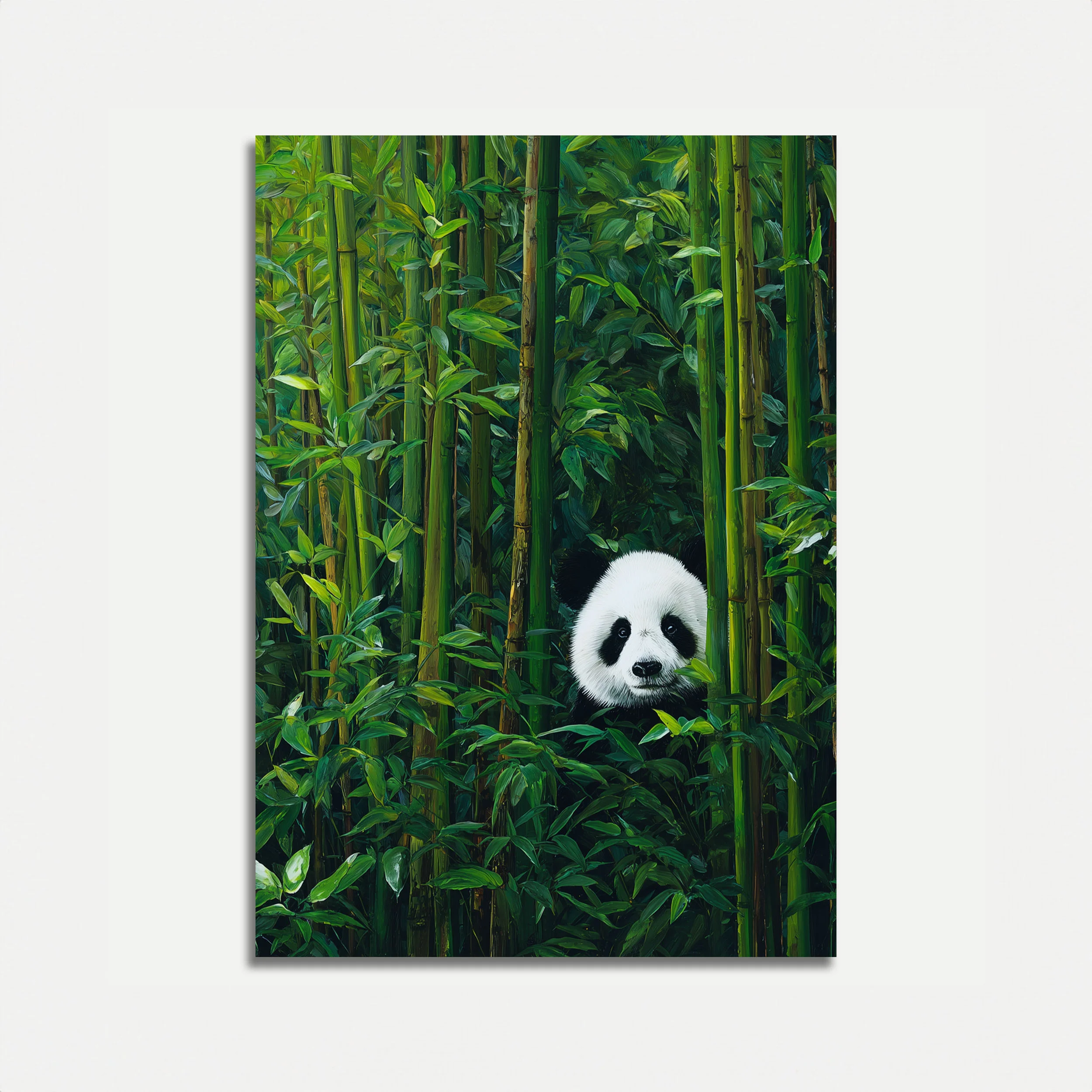 Bamboo Forest Panda Poster