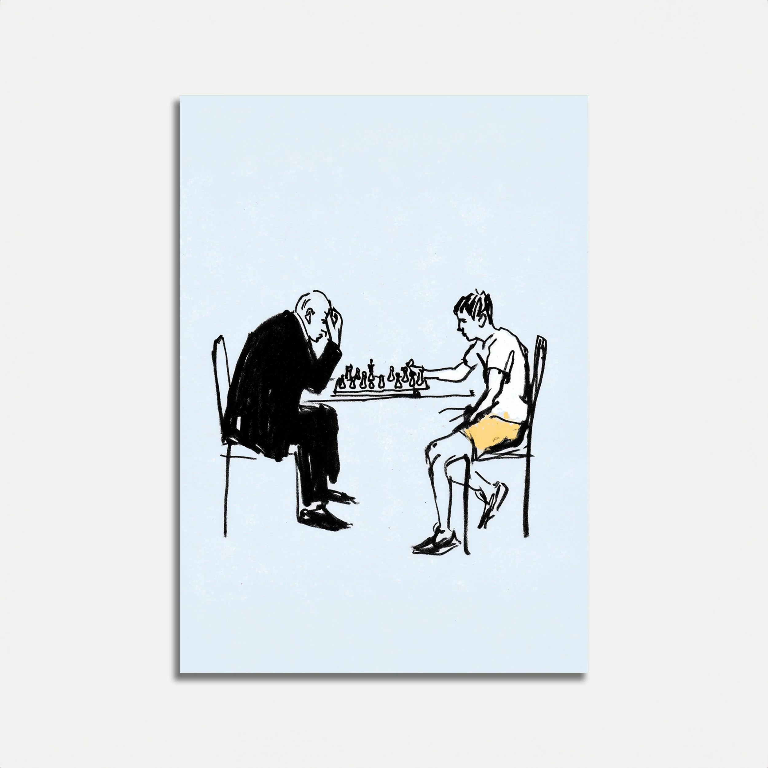 Chess Masters Strategy Poster