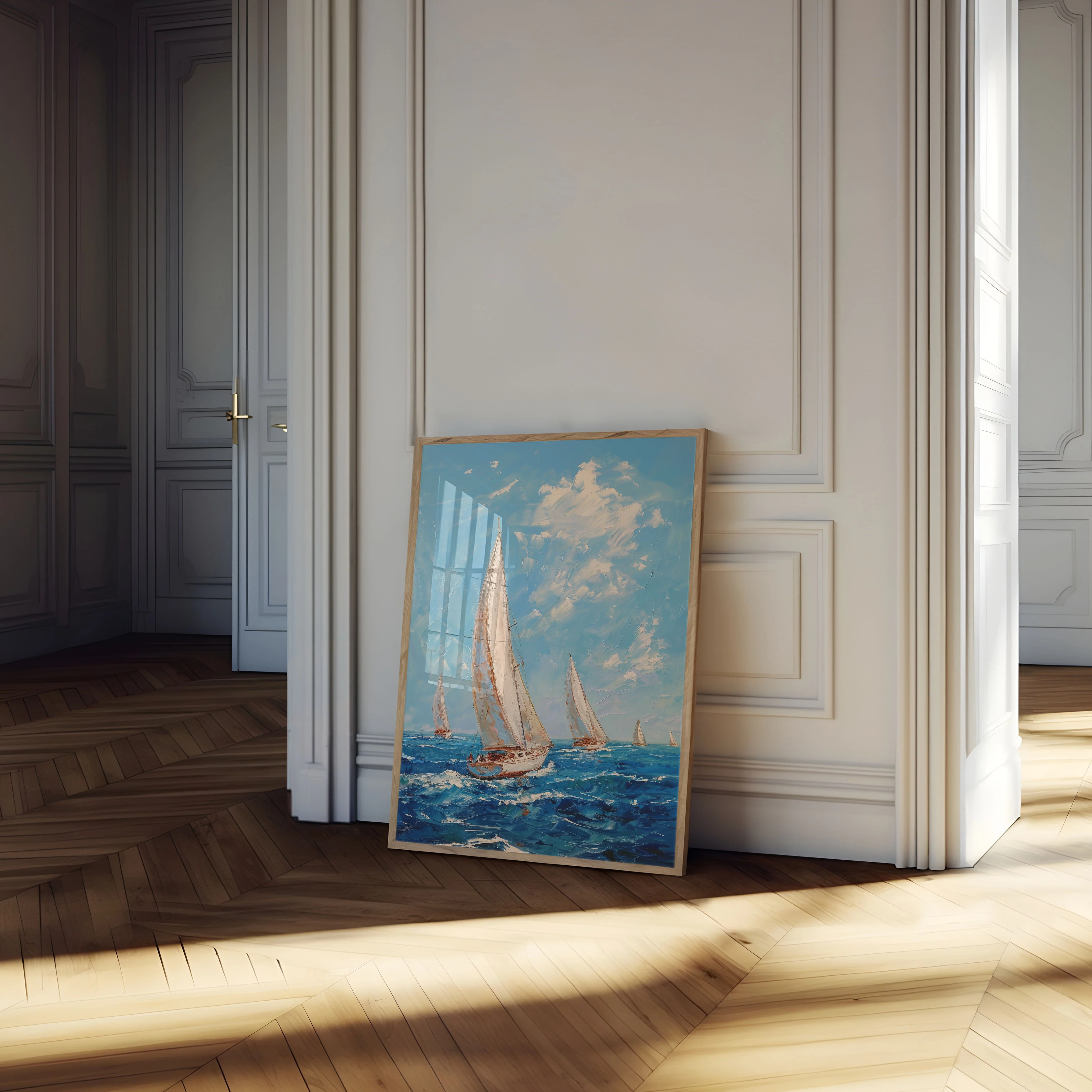 Coastal Sailing Adventure Poster - Image 4