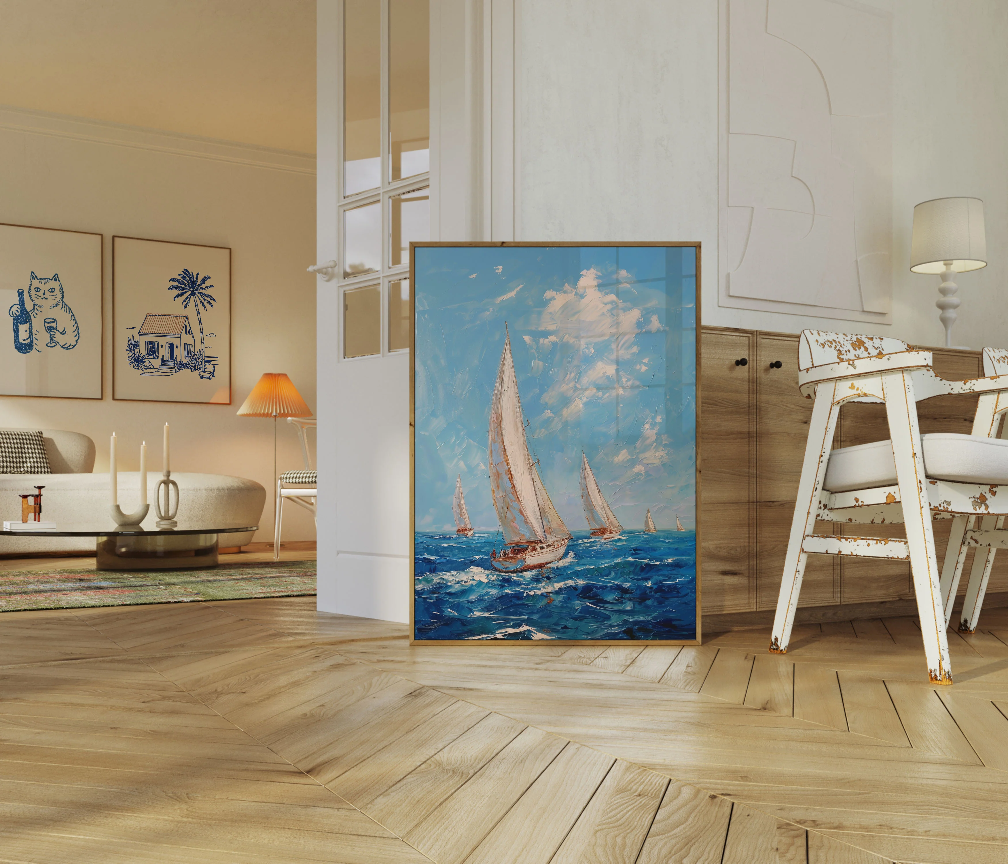 Coastal Sailing Adventure Poster - Image 5
