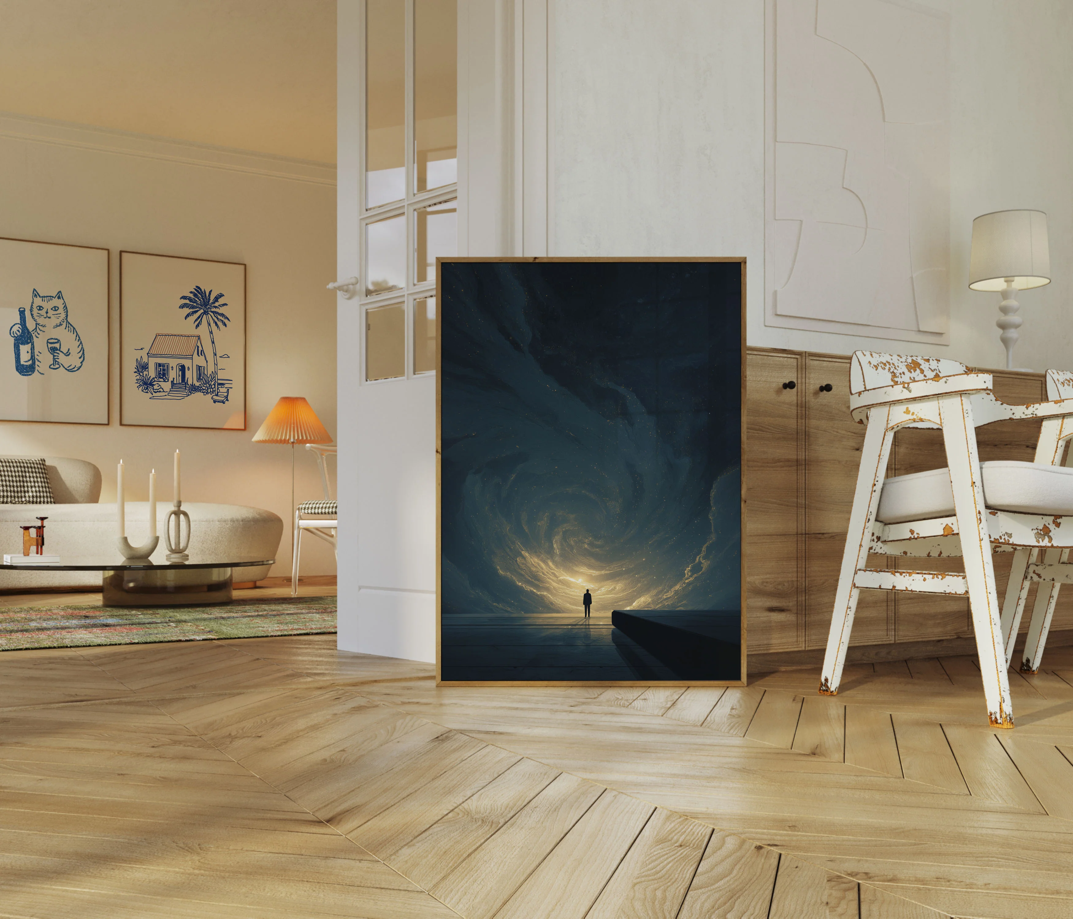 Cosmic Solitude Journey Poster - Image 3