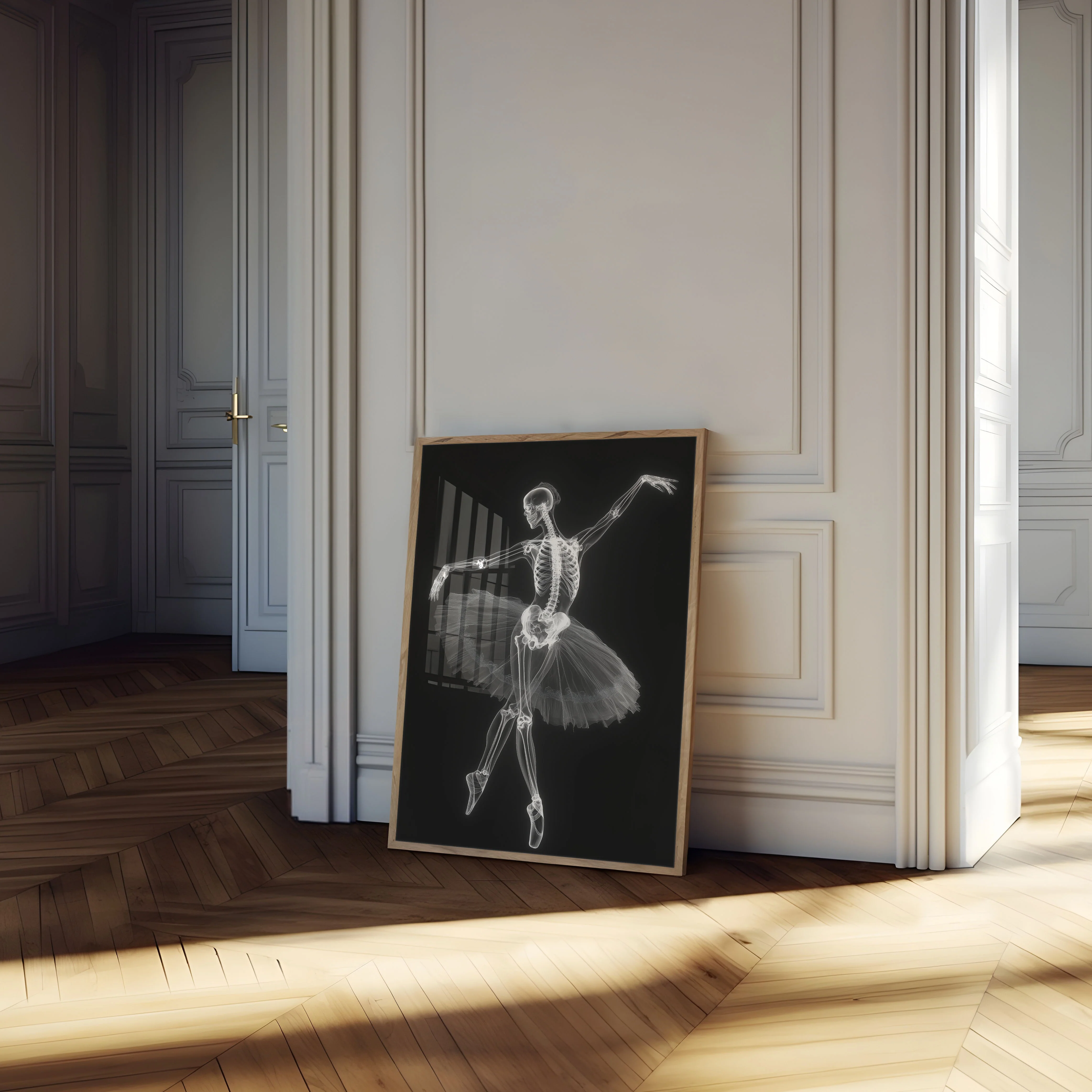 Dancing Skeleton Ballet Poster - Image 4