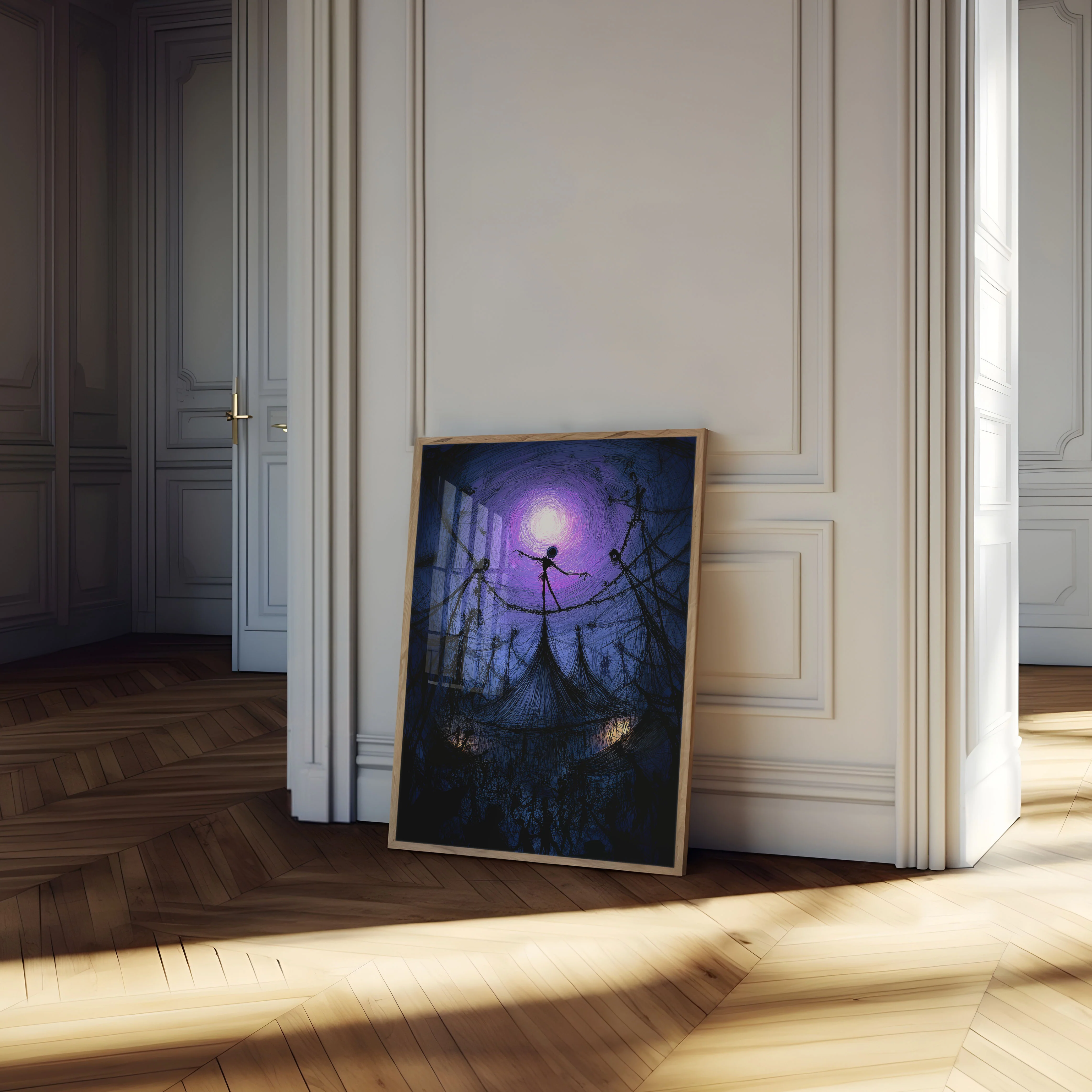 Dark Twisted Circus Moon Poster - Image 4