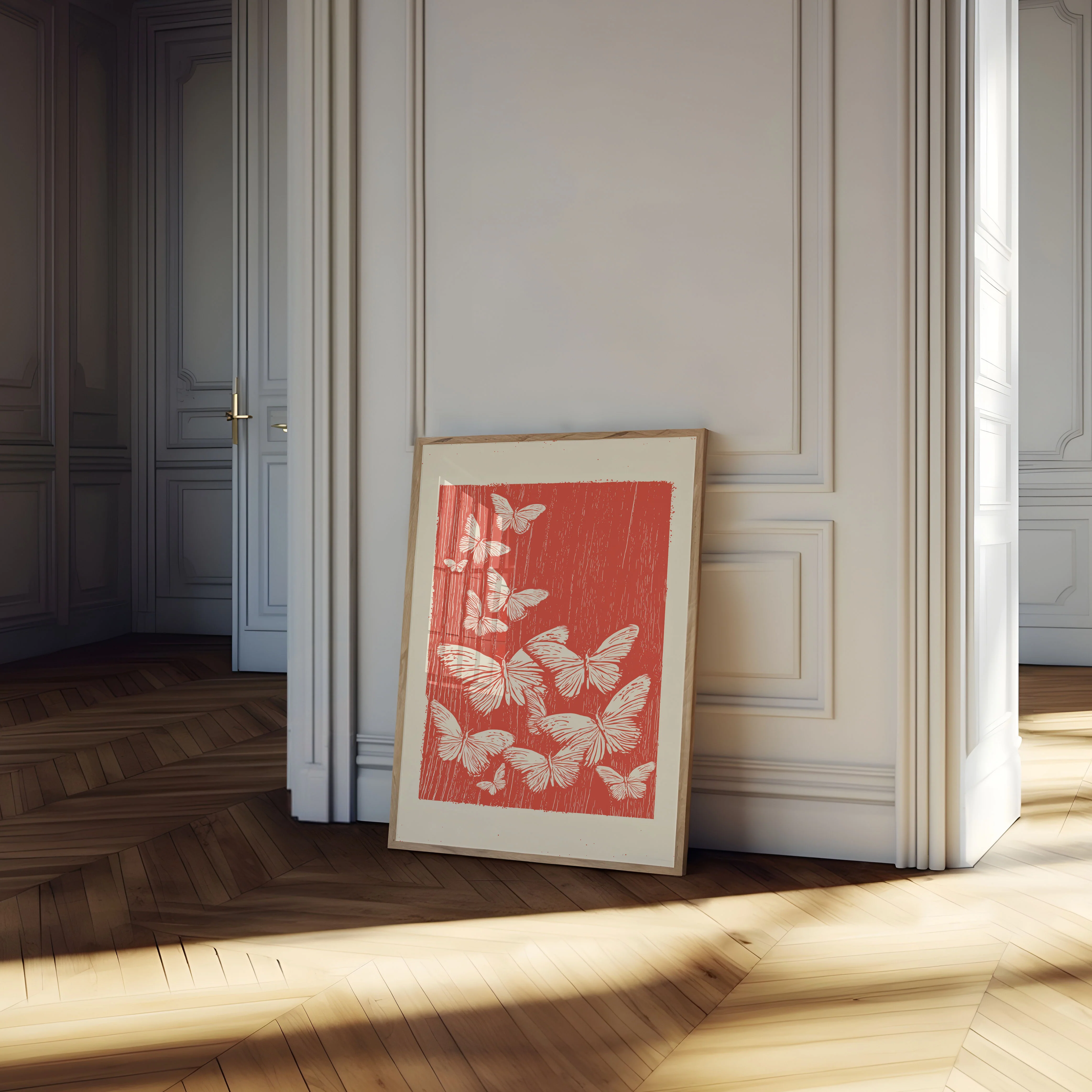 Delicate Butterflies Dance Poster - Image 4