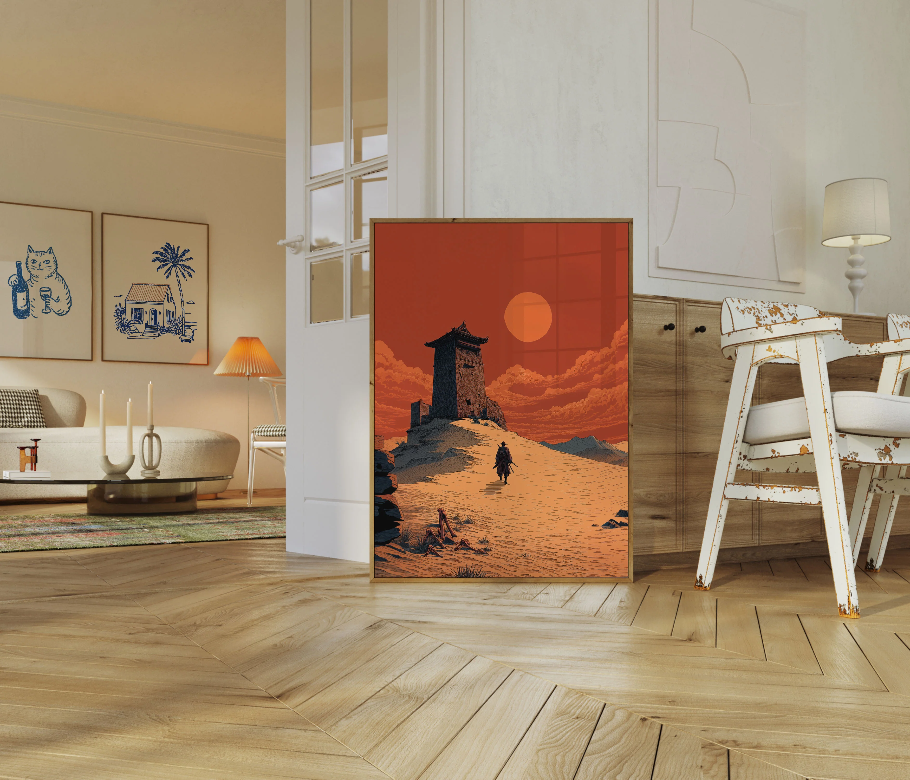 Desert Tower Wanderer Poster - Image 5