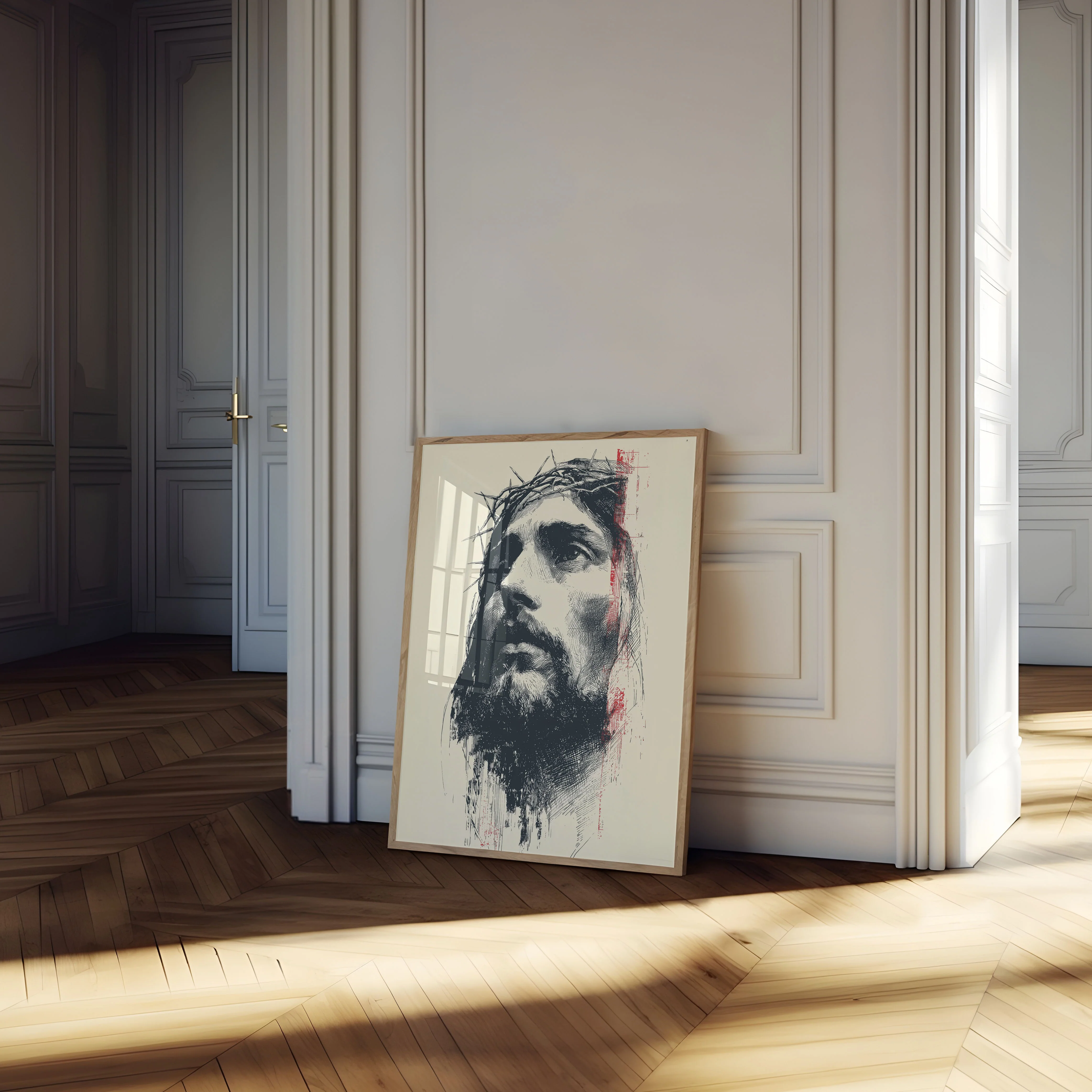 Divine Suffering Reflection Poster - Image 4