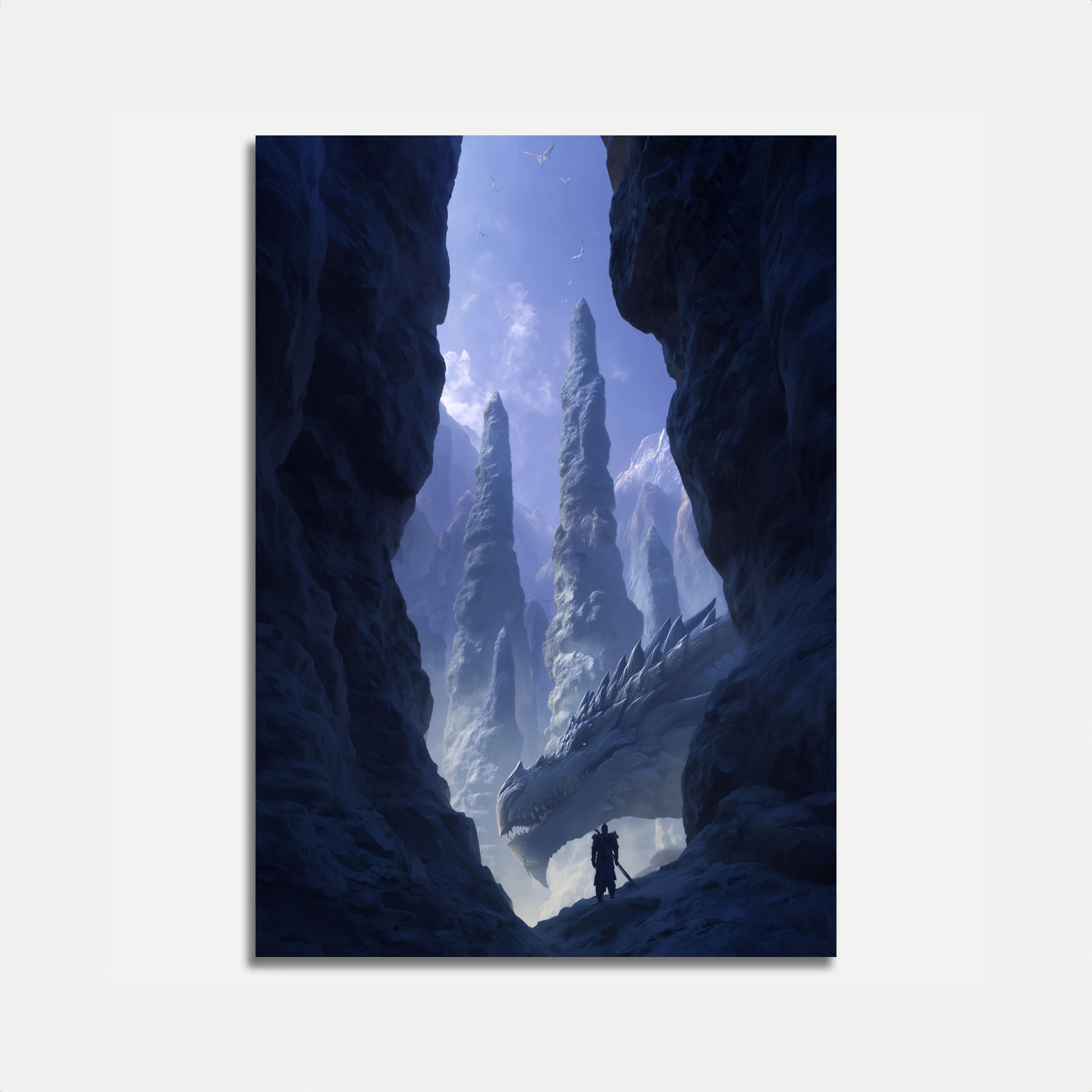 Dragon Mountain Realm Poster