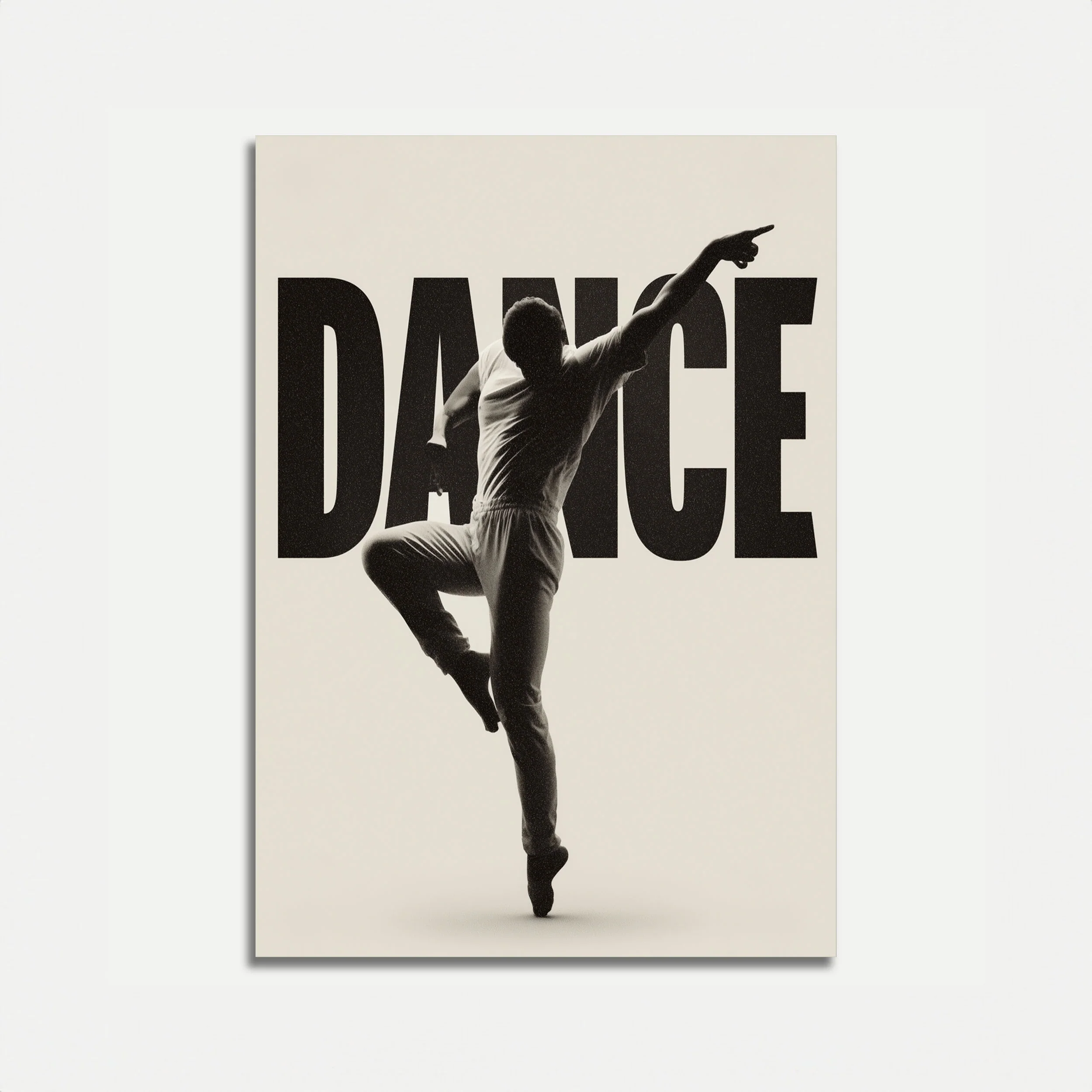 Dynamic Dance Movement Poster