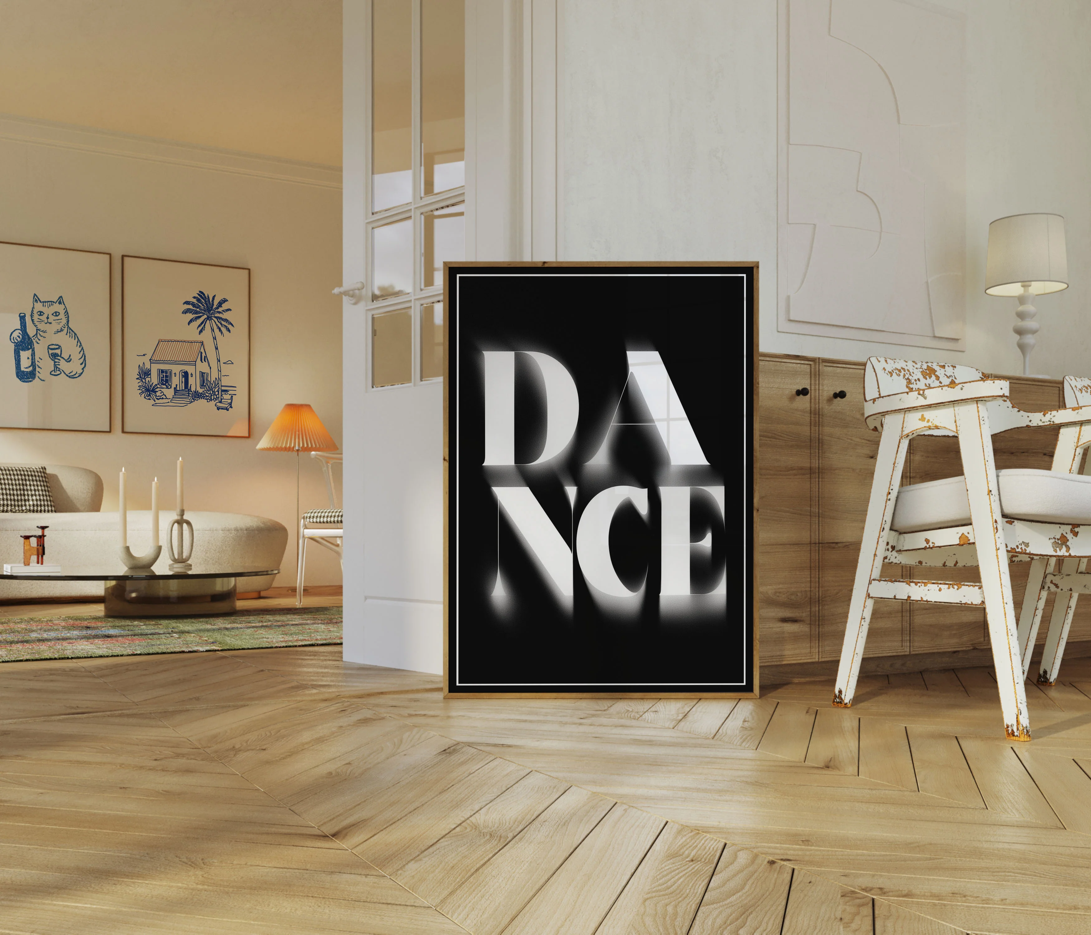 Dynamic Dance Typography Poster - Image 5