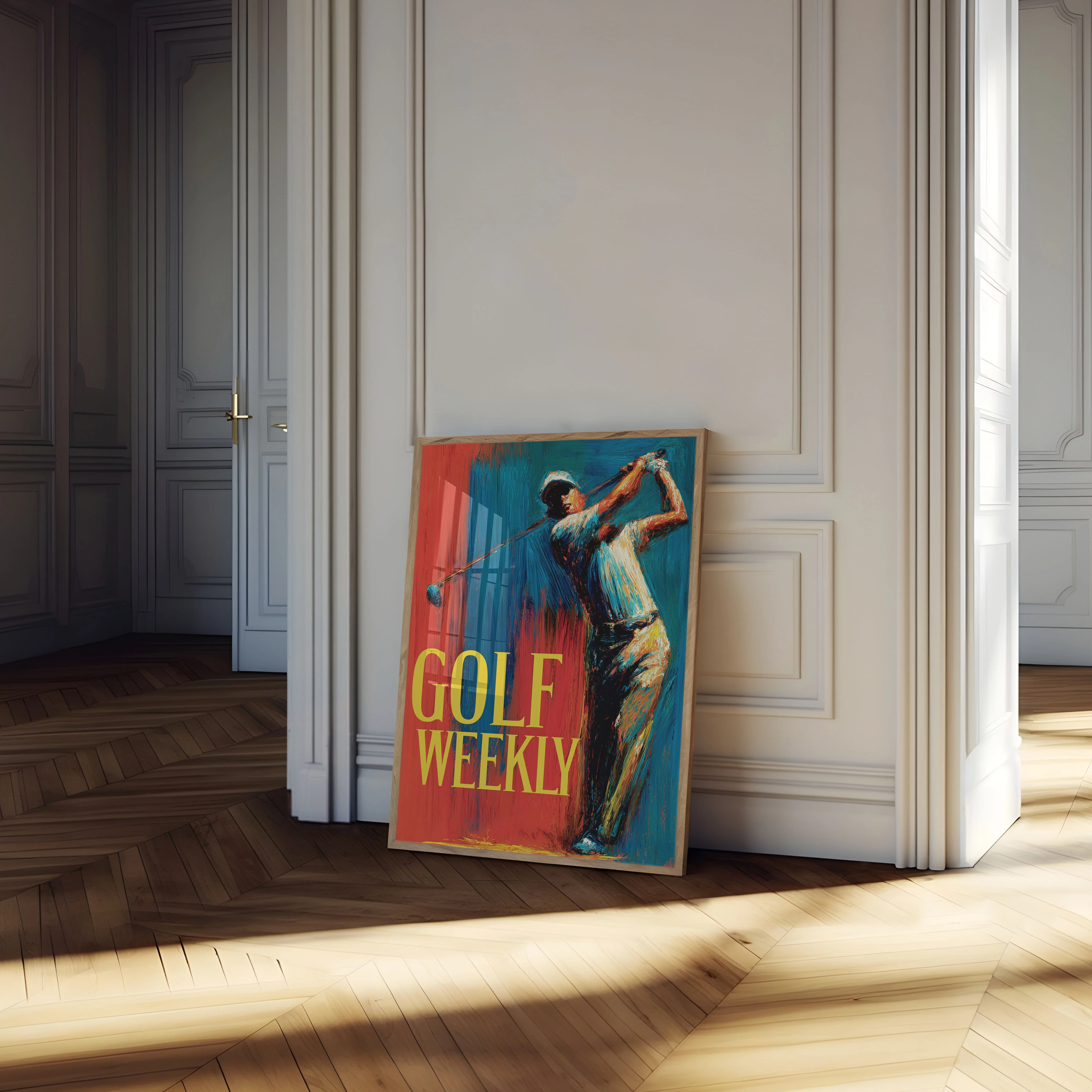 Dynamic Golf Swing Poster - Image 4