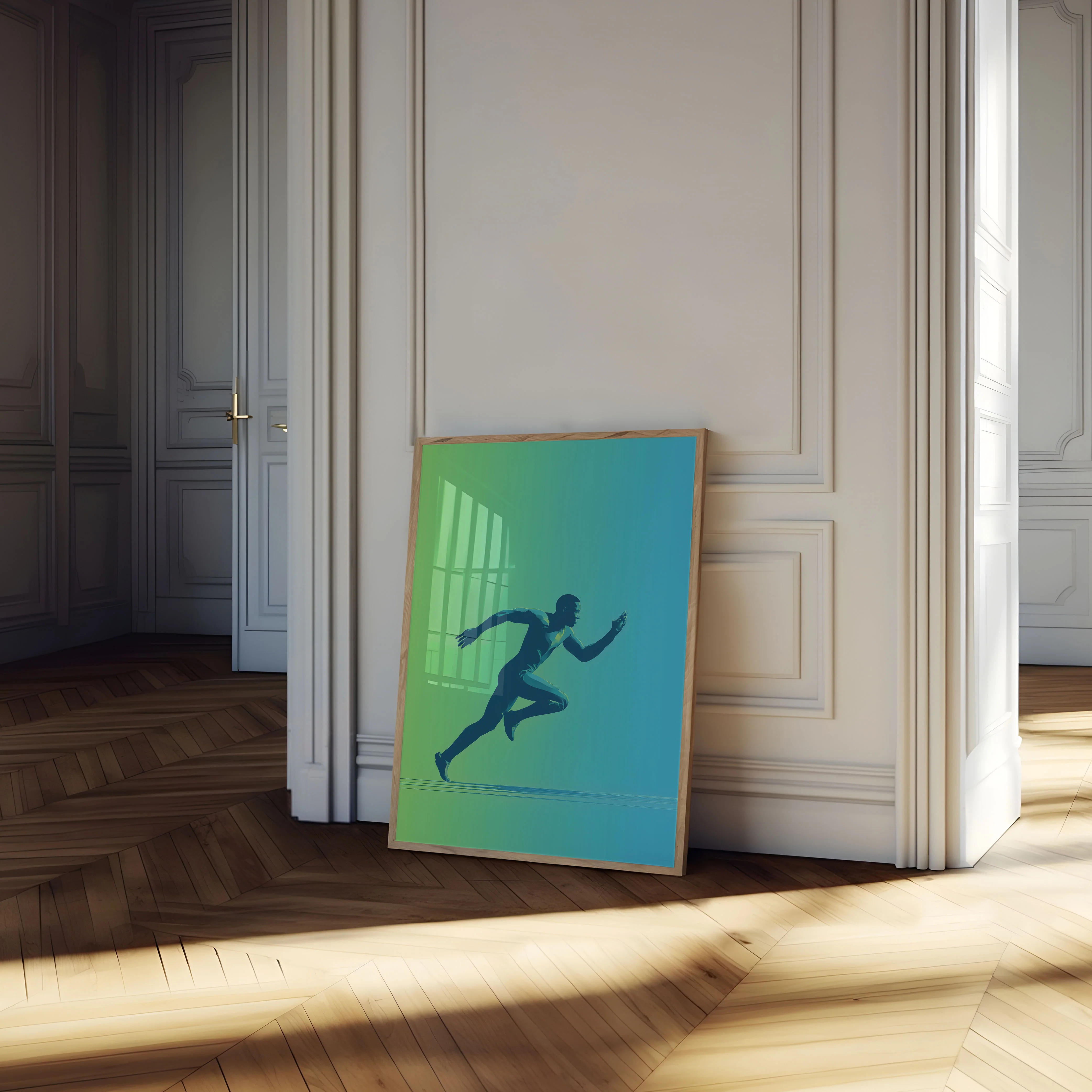 Explosive Sprint Dynamic Running Poster - Image 4