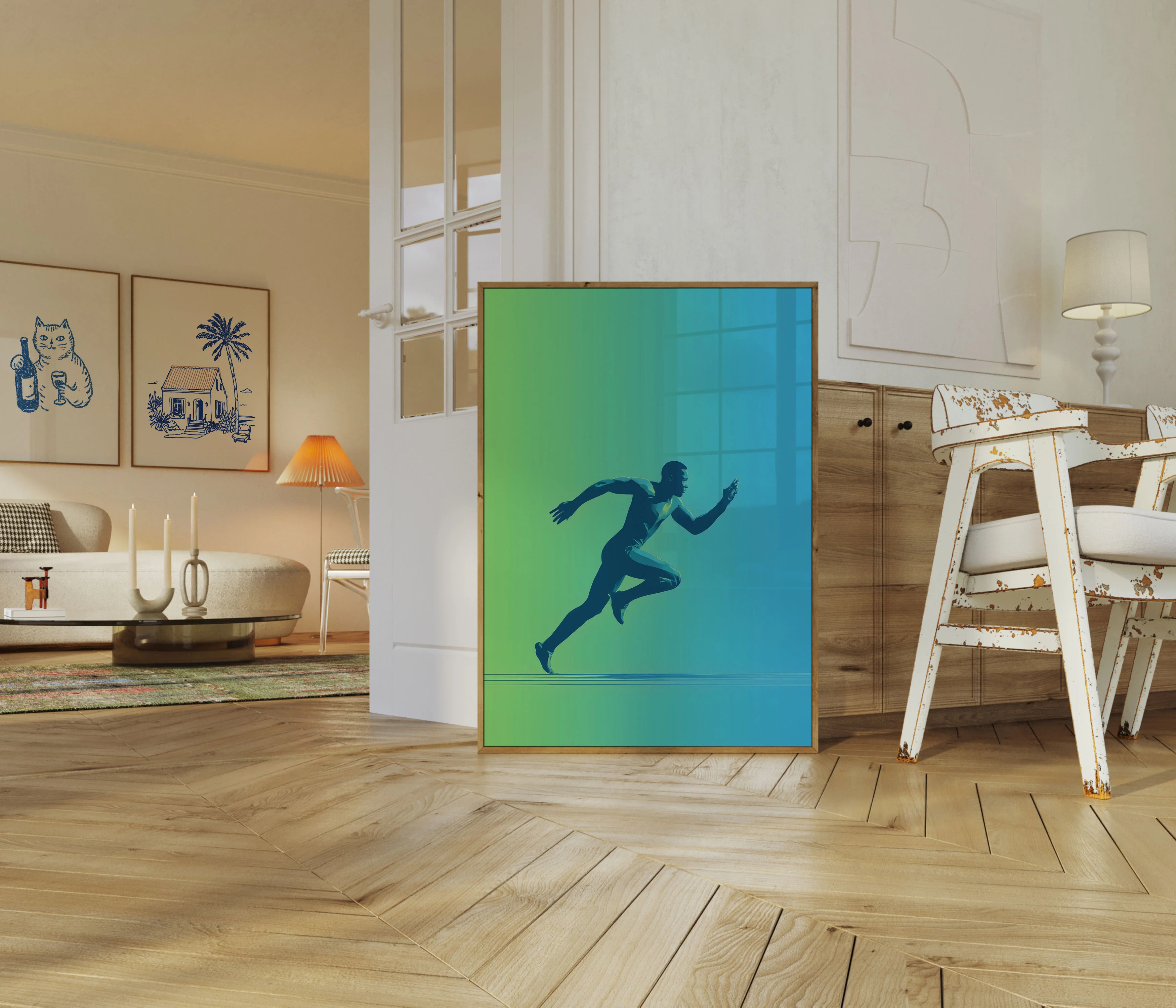 Explosive Sprint Dynamic Running Poster - Image 5