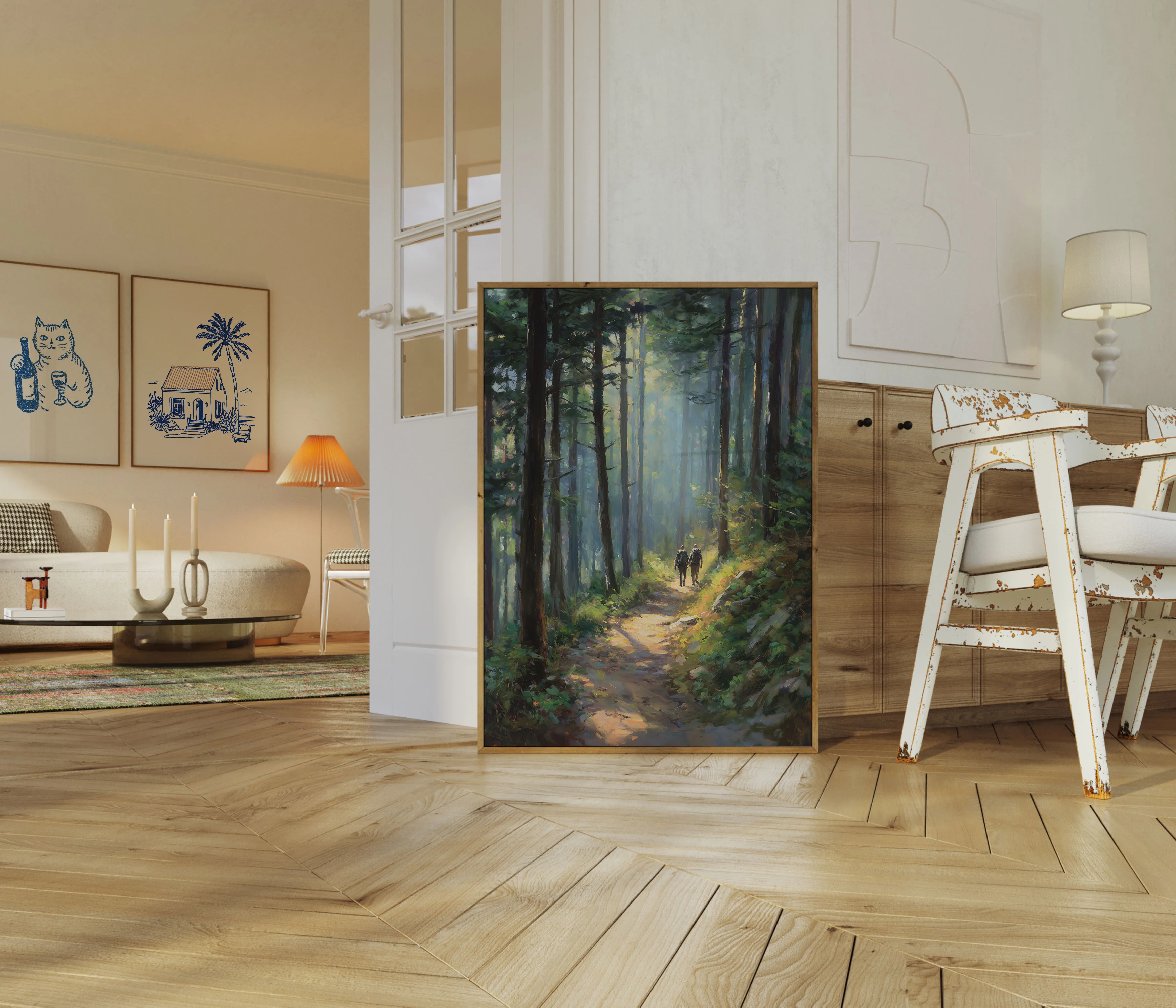 Forest Trail Wanderers Poster - Image 5