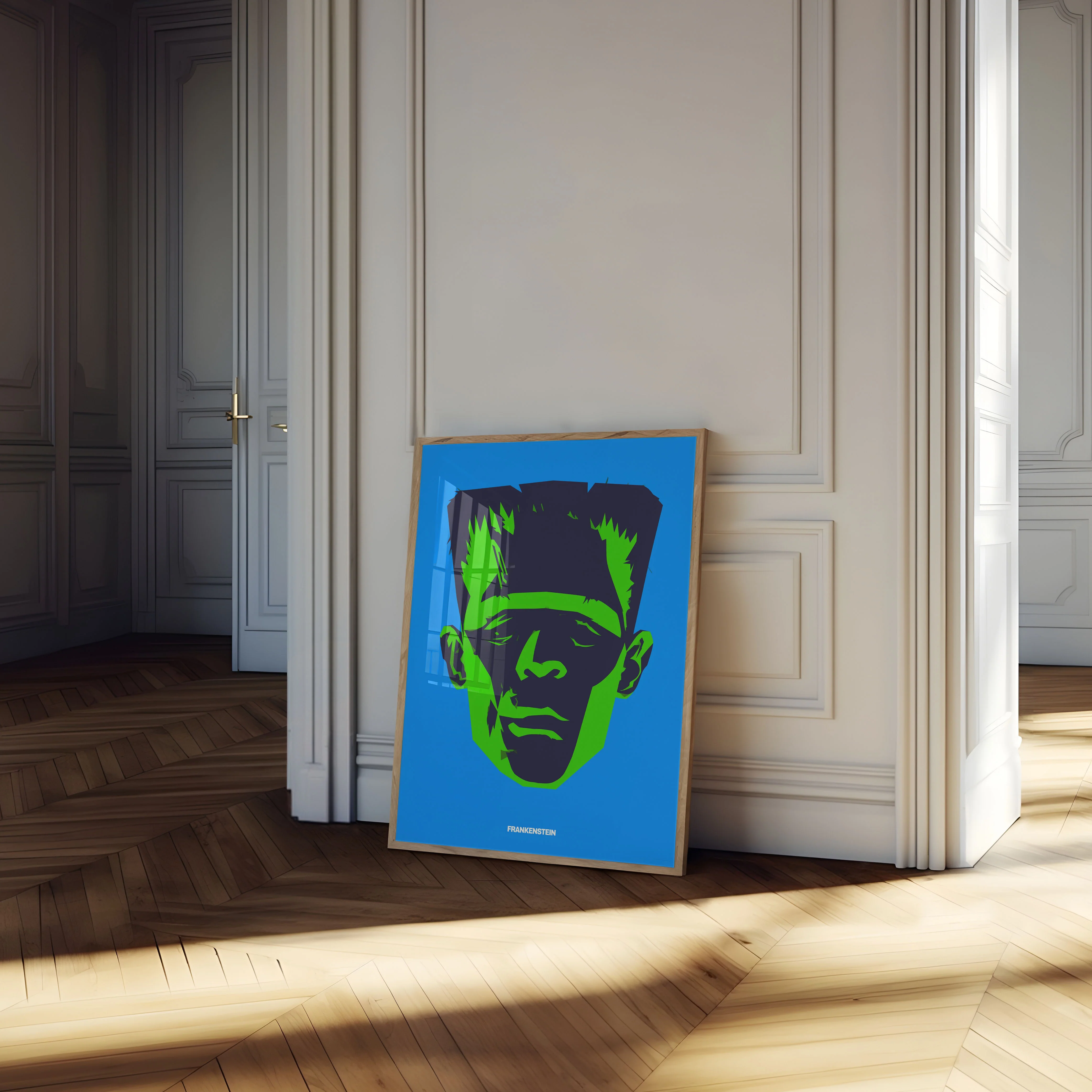 Frankenstein Monster Pop Art Poster - Image 4