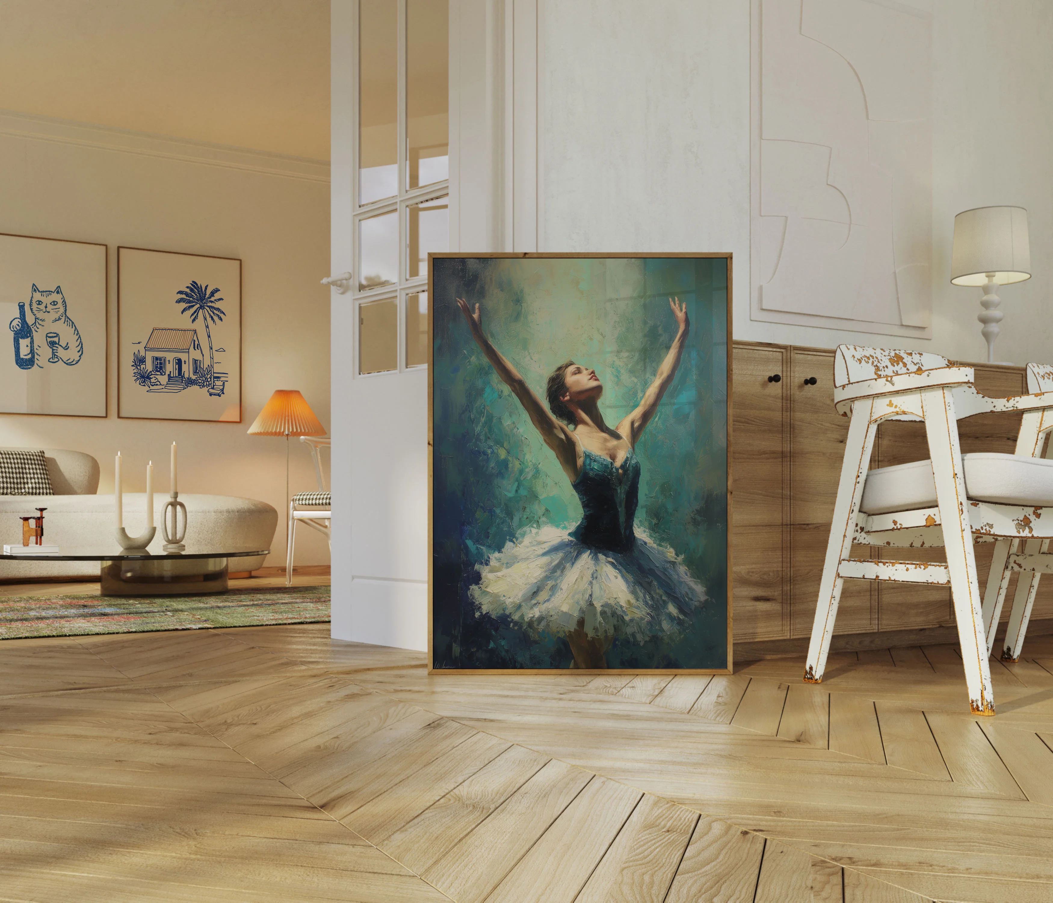 Graceful Ballet Dancer Poster - Image 5