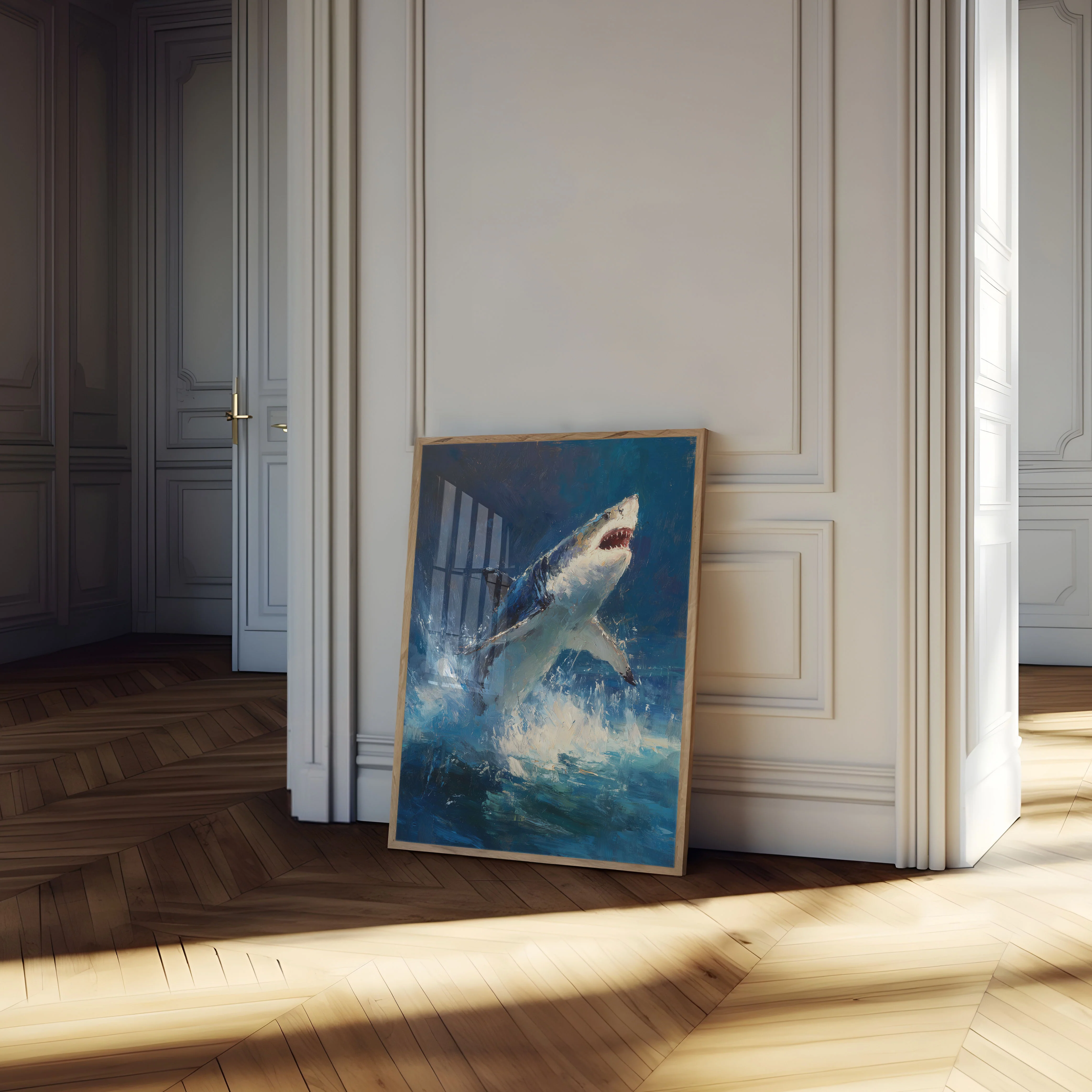 Great White Shark Attack Poster - Image 4