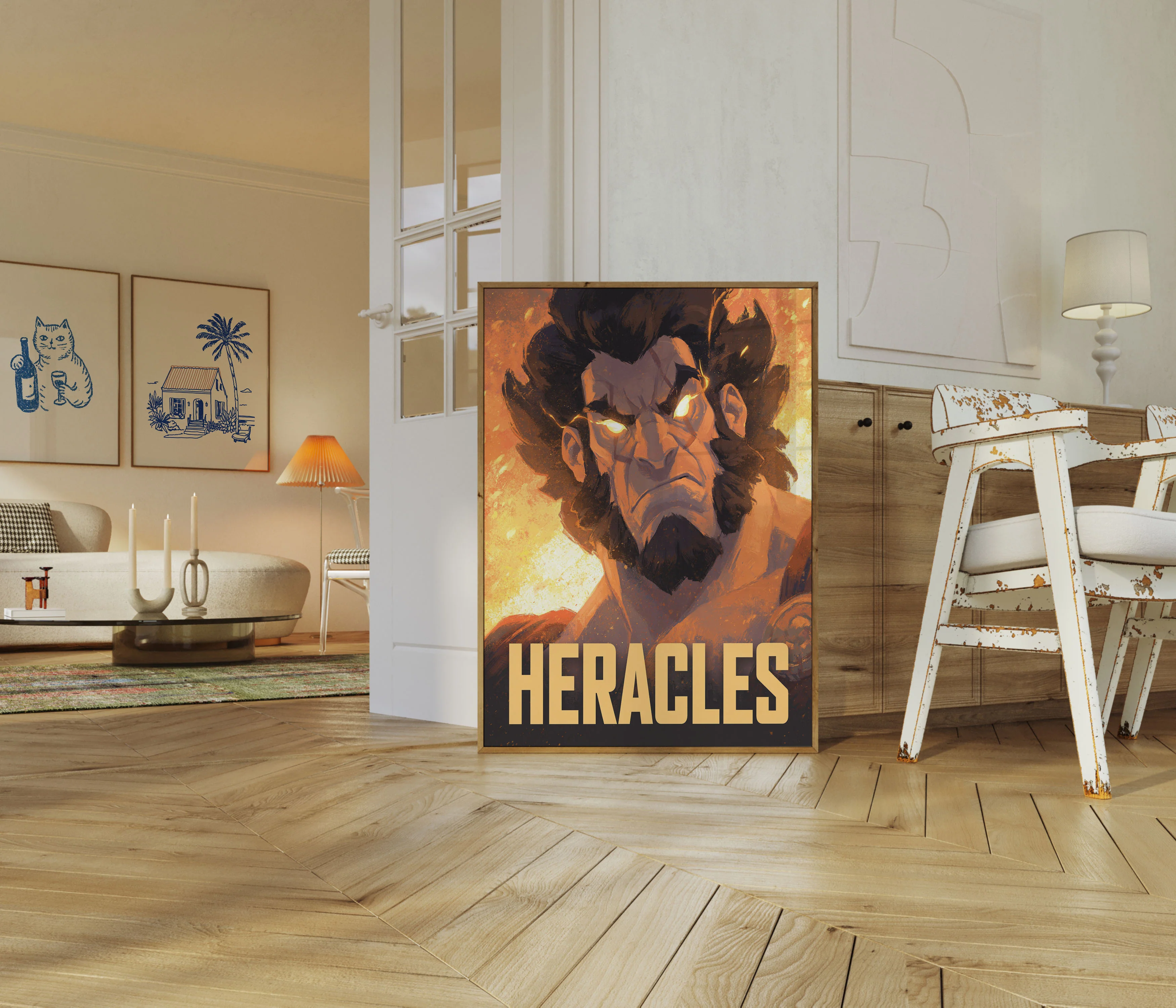 Heracles Divine Strength Poster - Image 5
