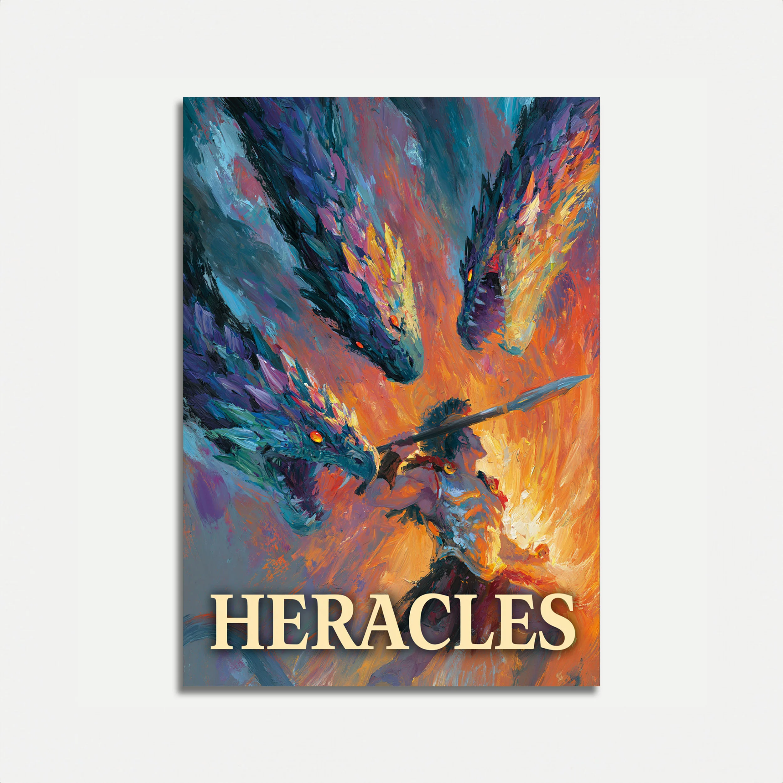 Heracles Divine Warrior Poster