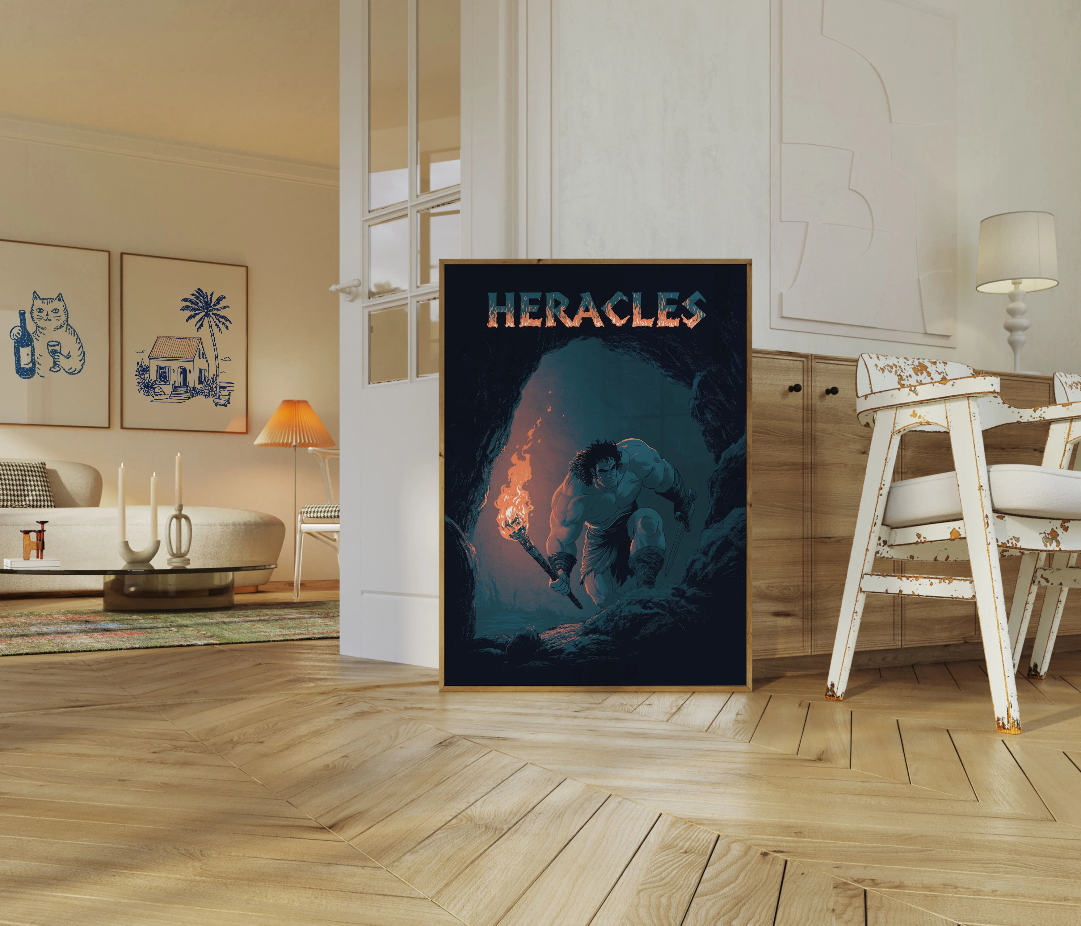 Heracles in the Cave Poster - Image 5