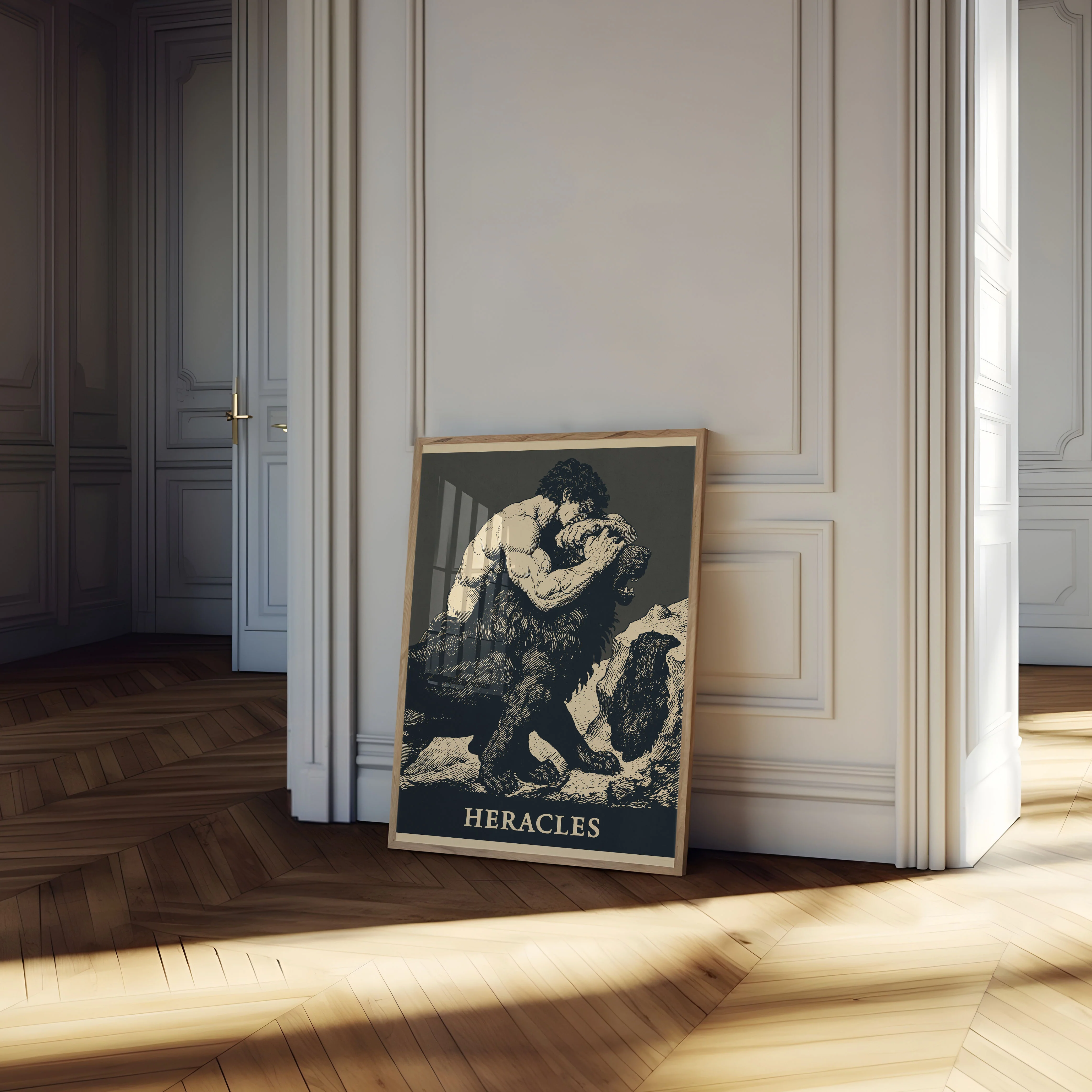 Heracles Mythological Strength Poster - Image 4