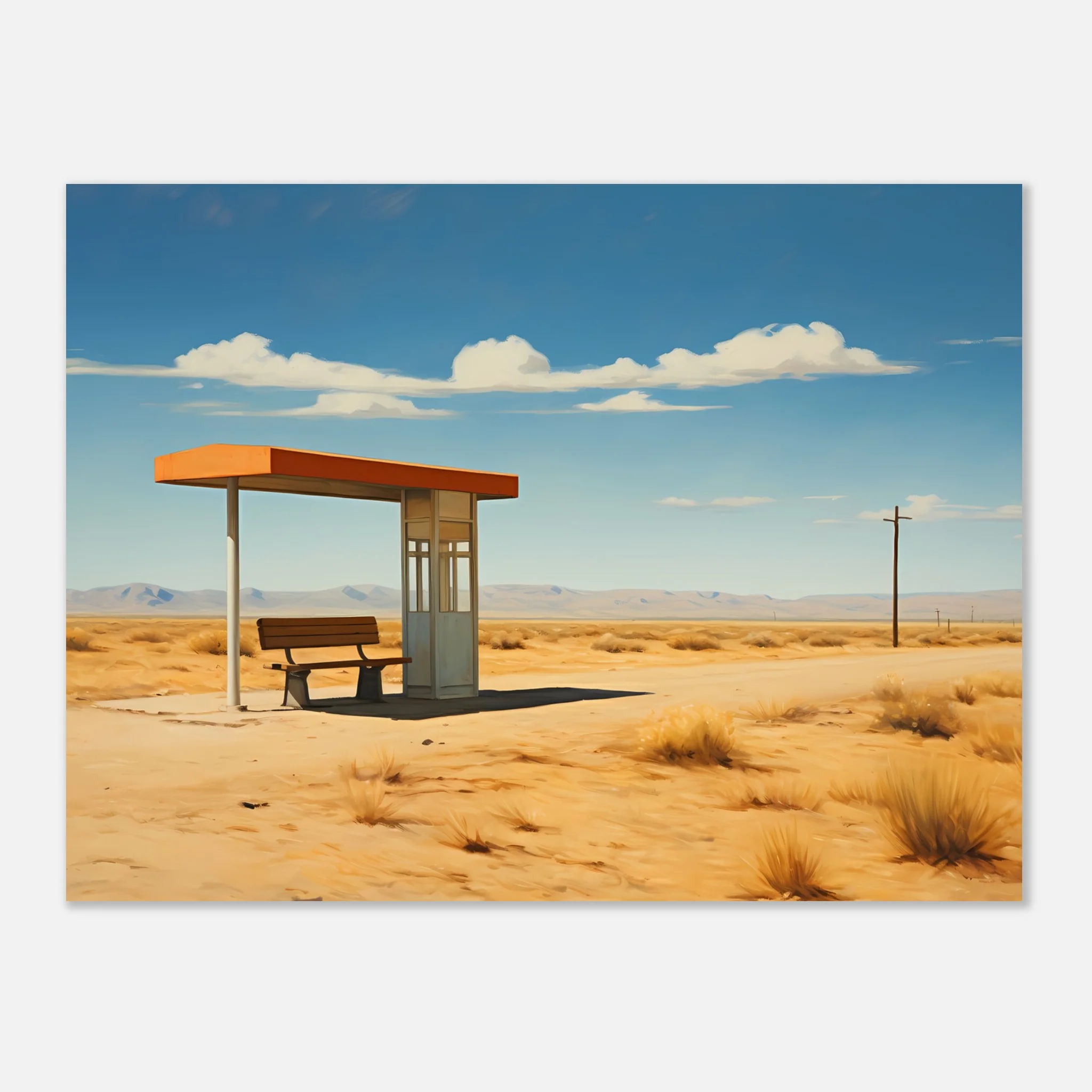 Lone Busstop - Poster - Image 11