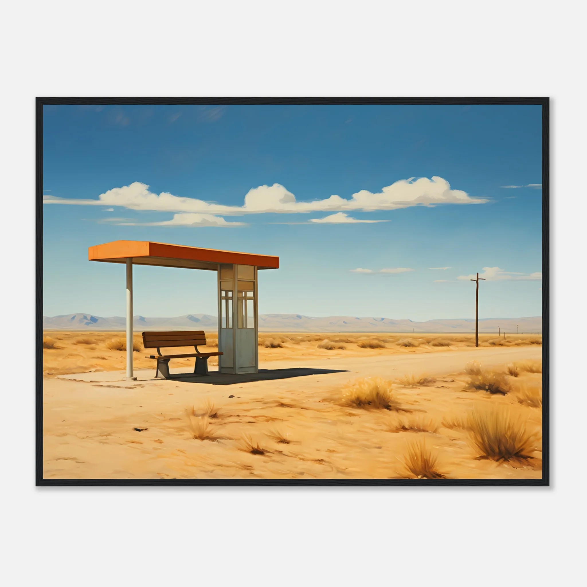 Lone Busstop - Poster - Image 12