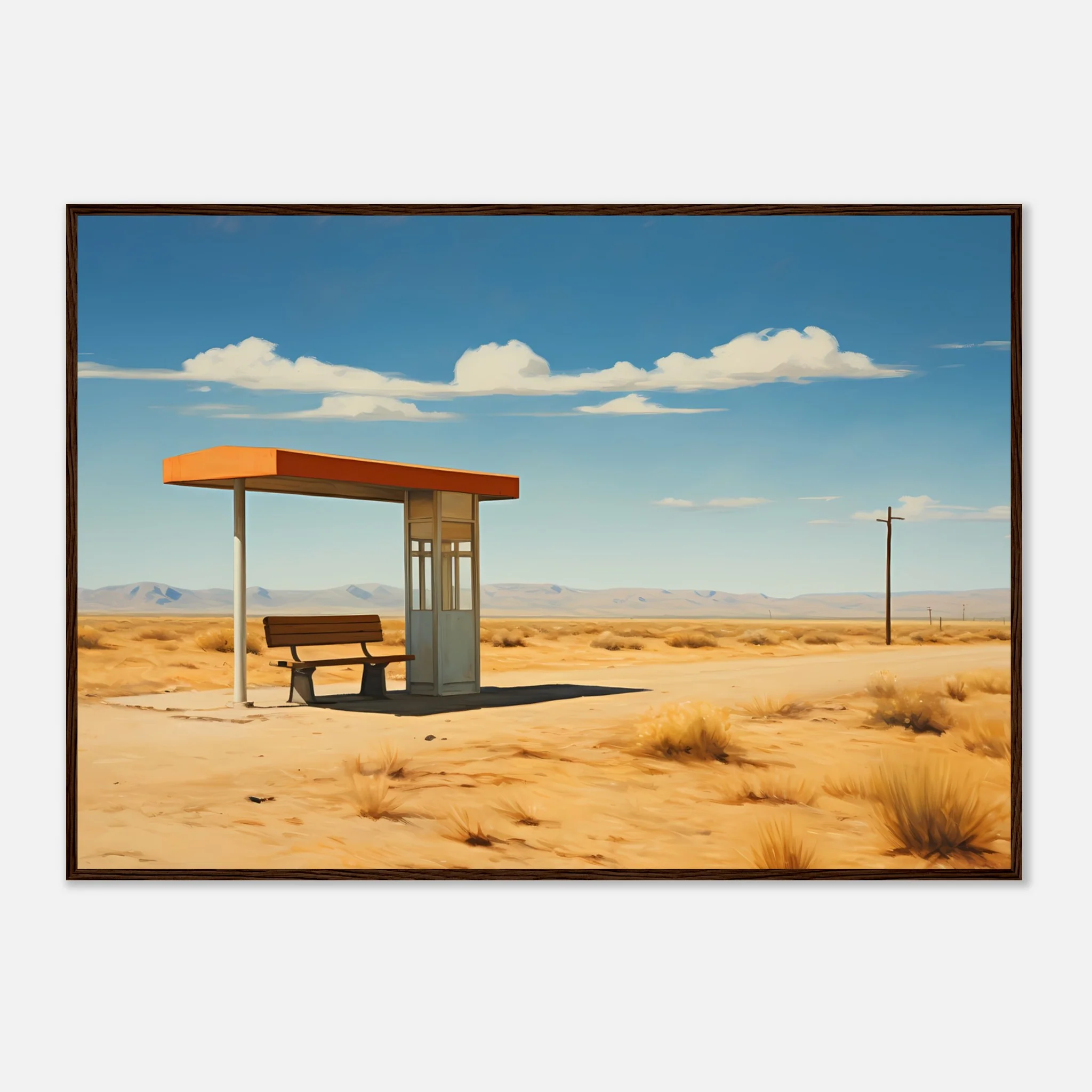 Lone Busstop - Poster - Image 18