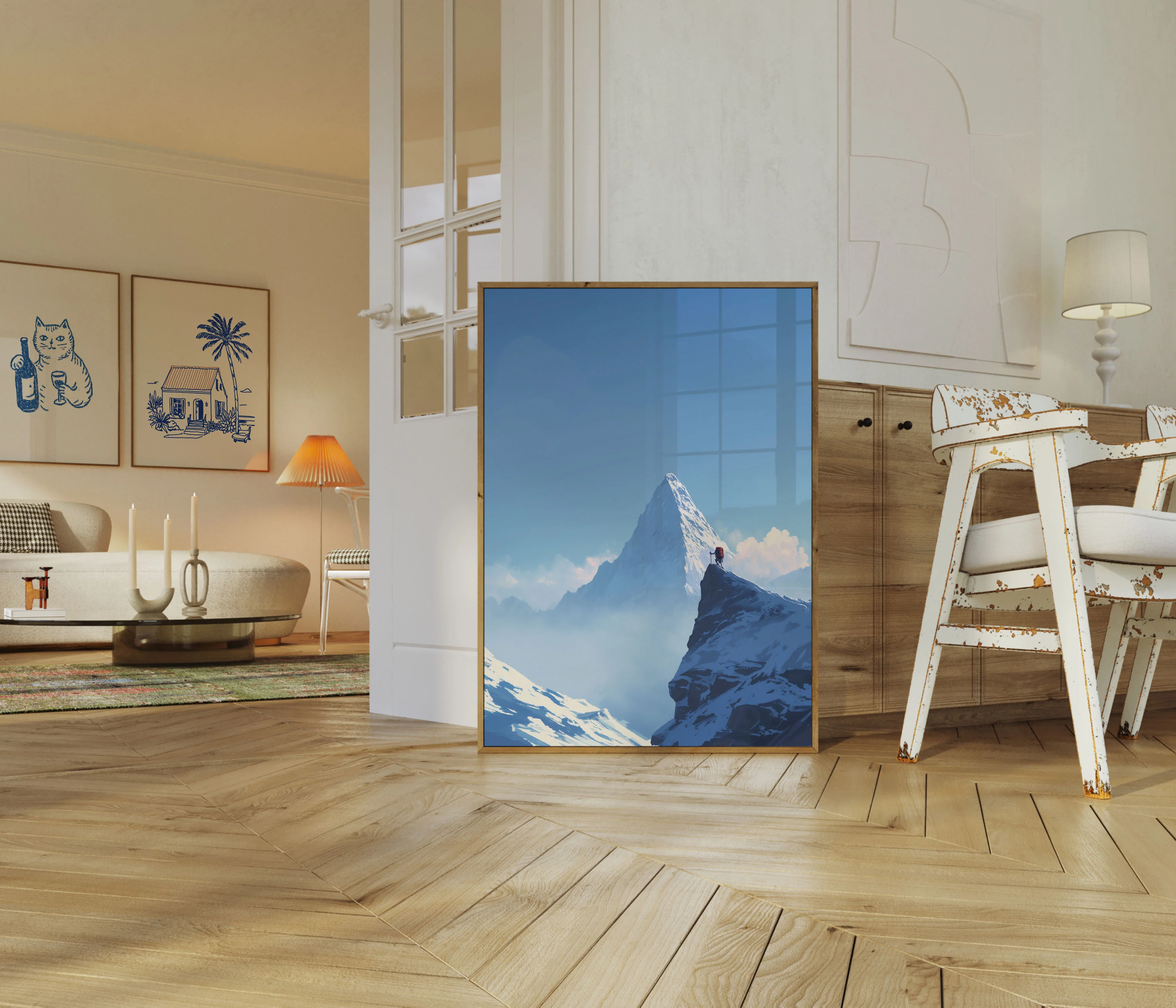 Majestic Alpine Conquest Poster - Image 5