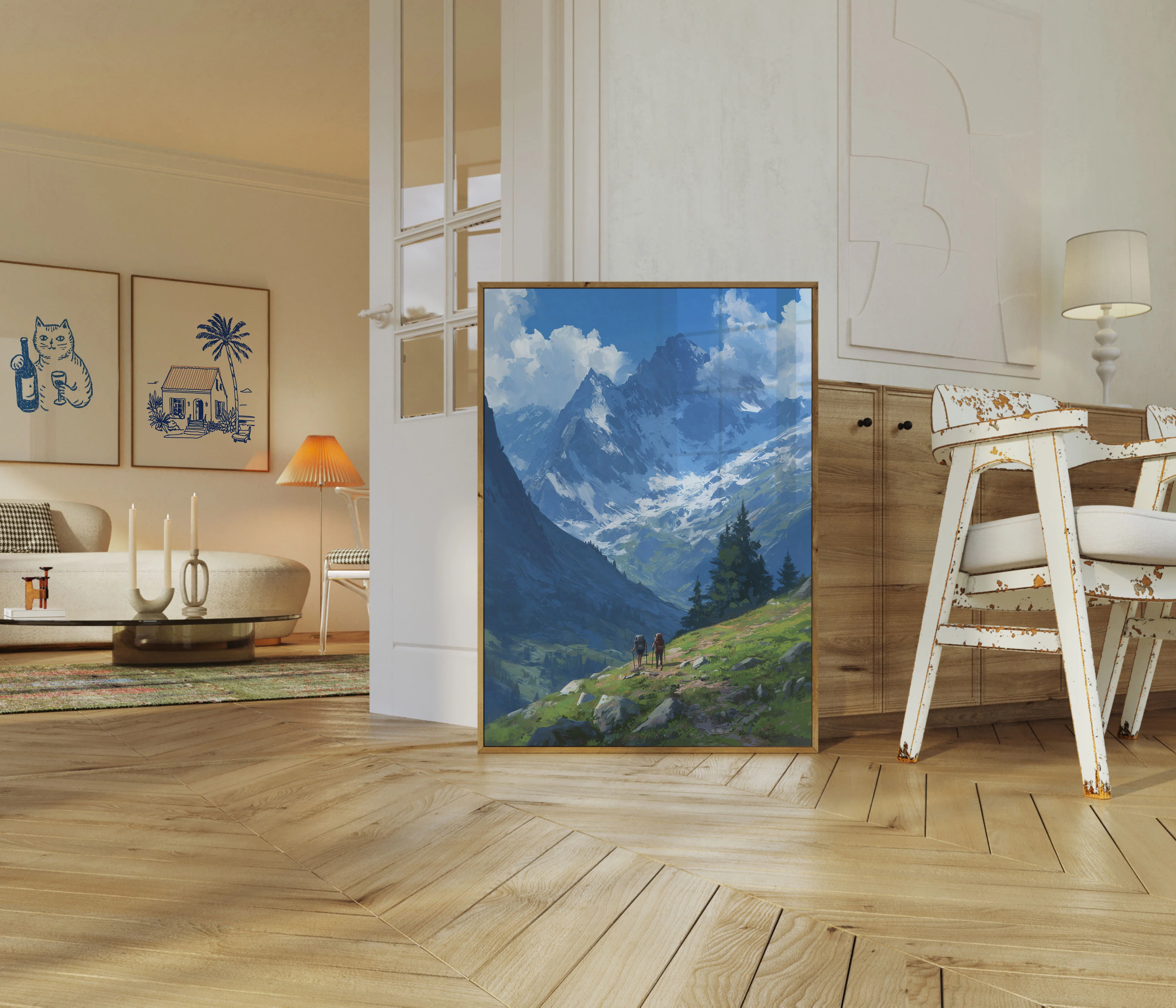 Mountain Trail Wilderness Poster - Image 5