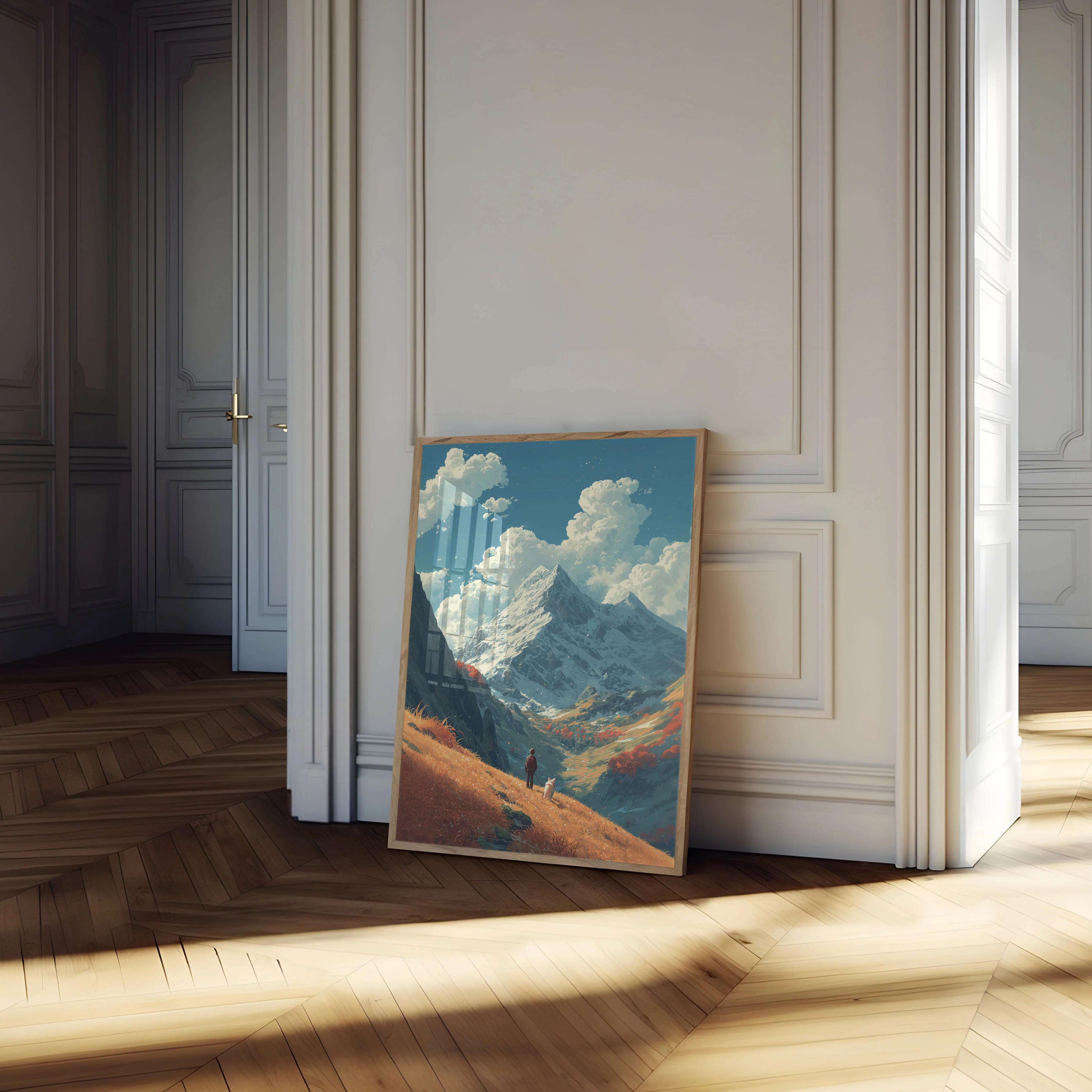 Mountain Wanderer Adventure Poster - Image 4