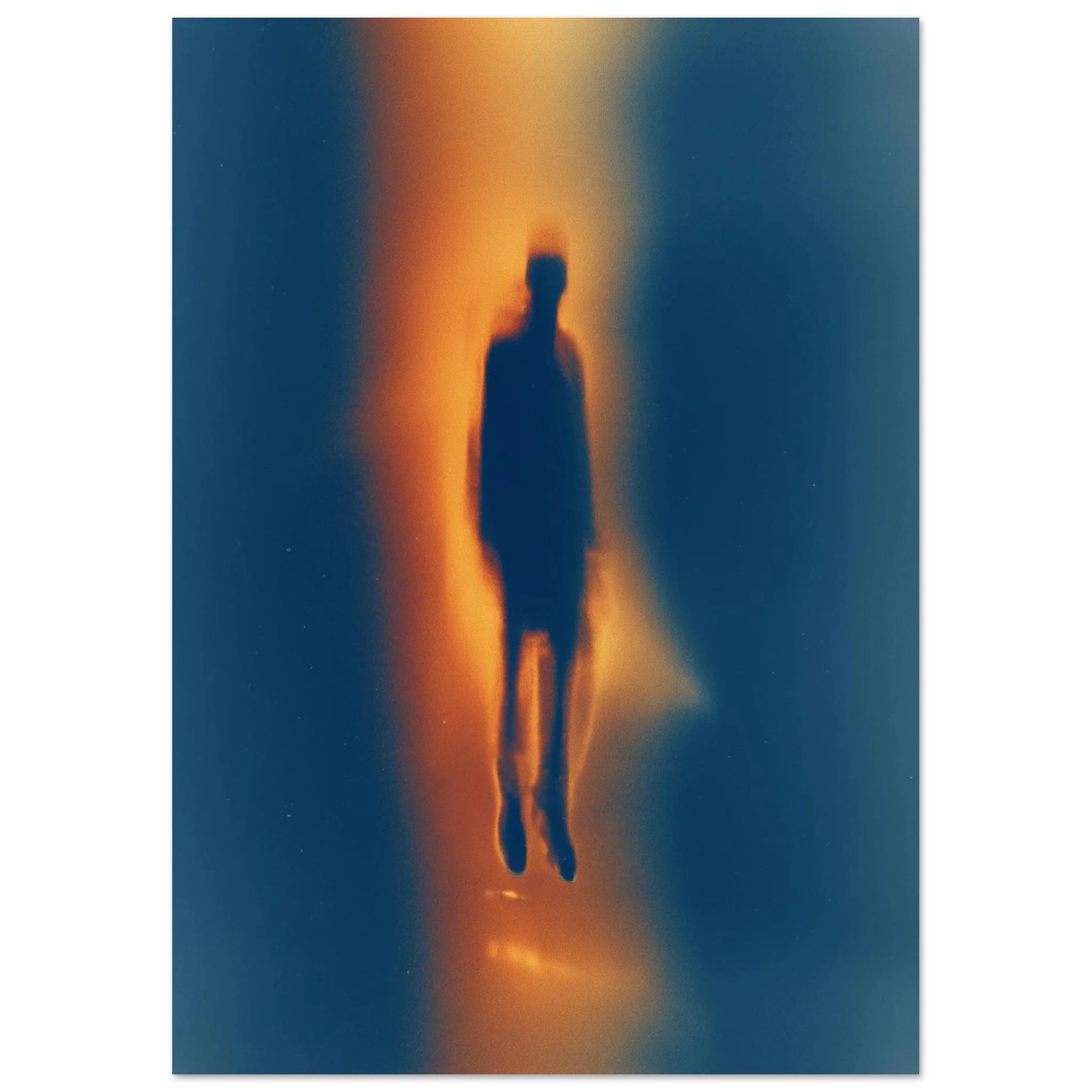 Mysterious UFO Abduction Silhouette Poster - Image 8