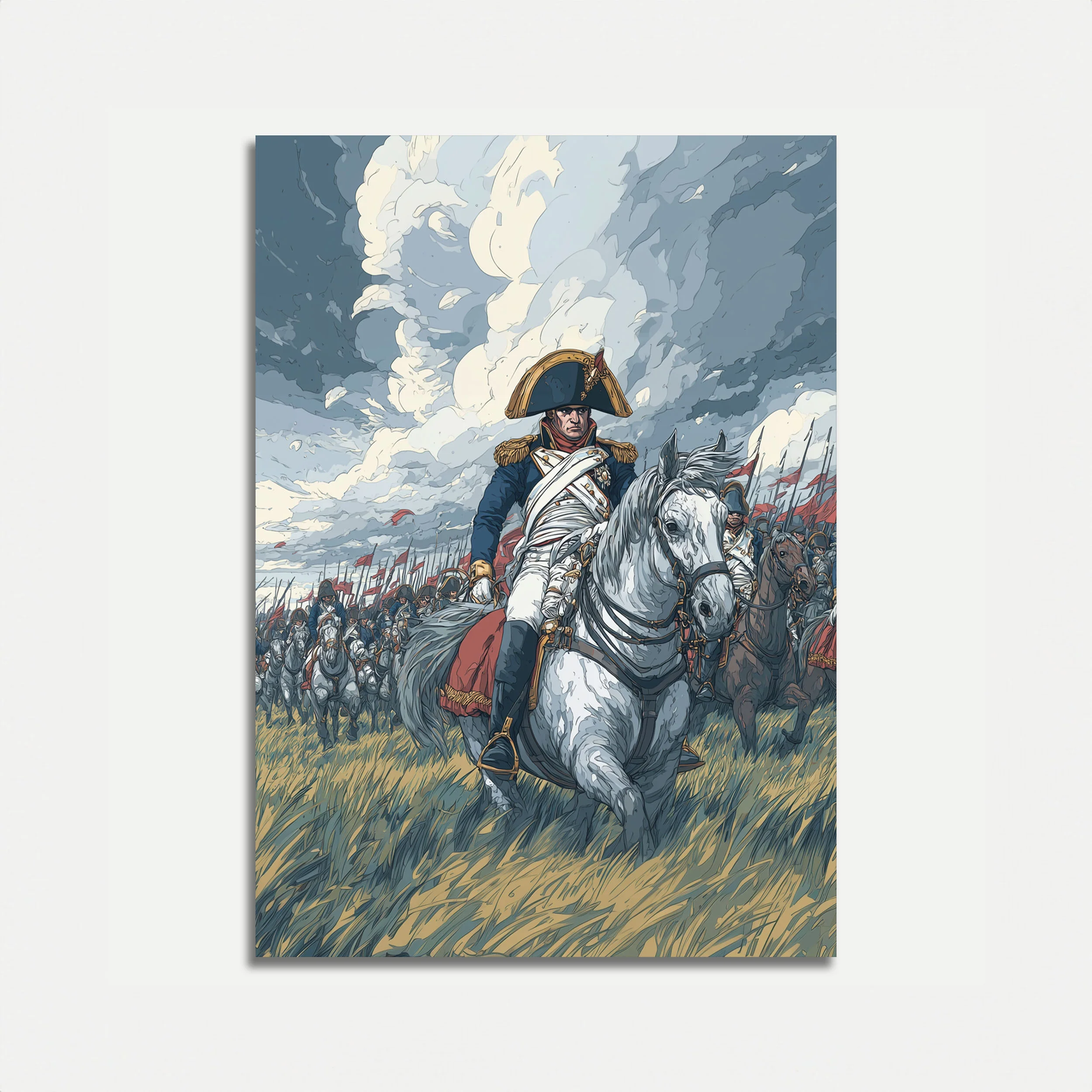 Napoleon's Battlefield Command Poster