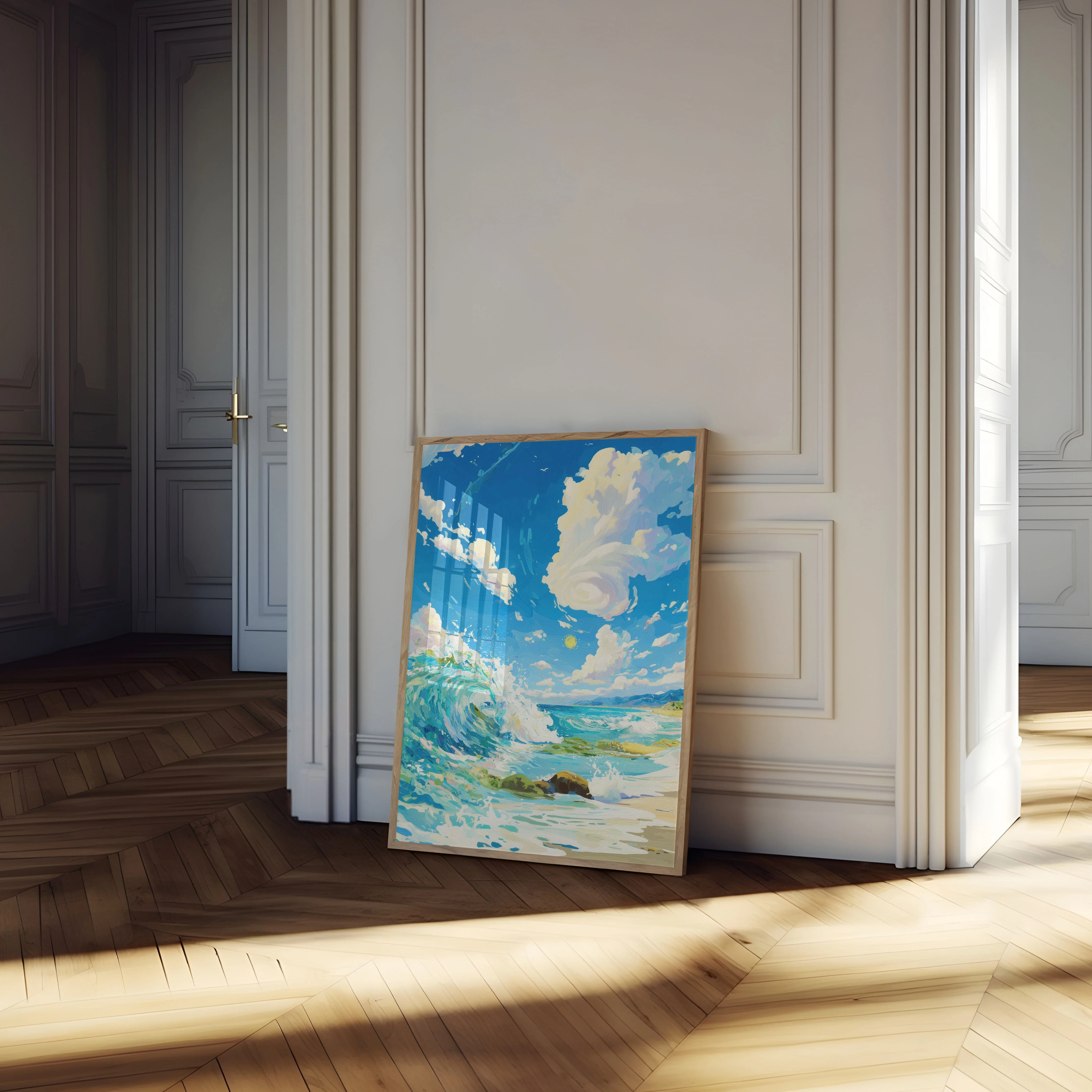 Ocean Wave Dreamscape Poster - Image 4