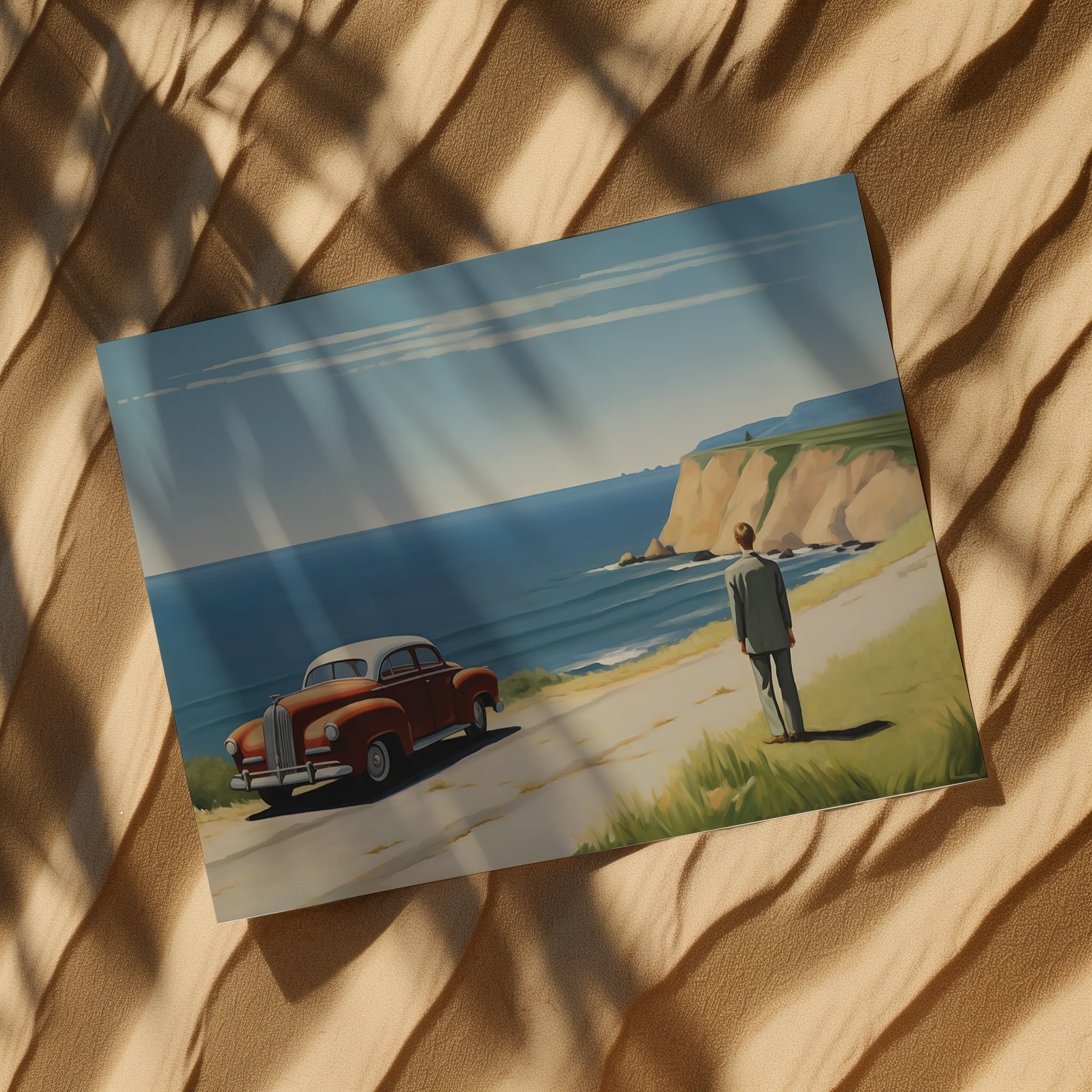 Old-Timer on the Oceanfront - Poster - Image 2