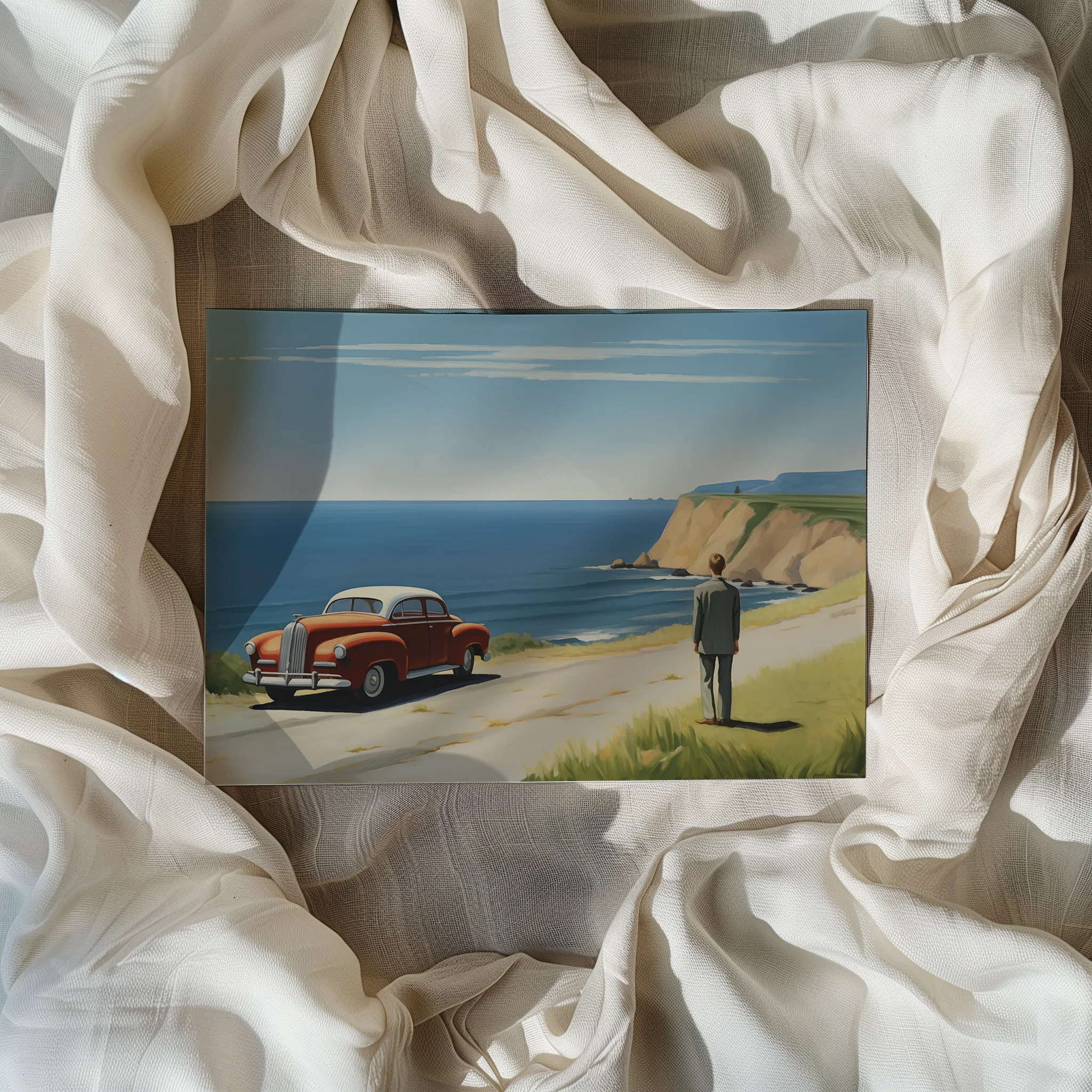 Old-Timer on the Oceanfront - Poster - Image 4