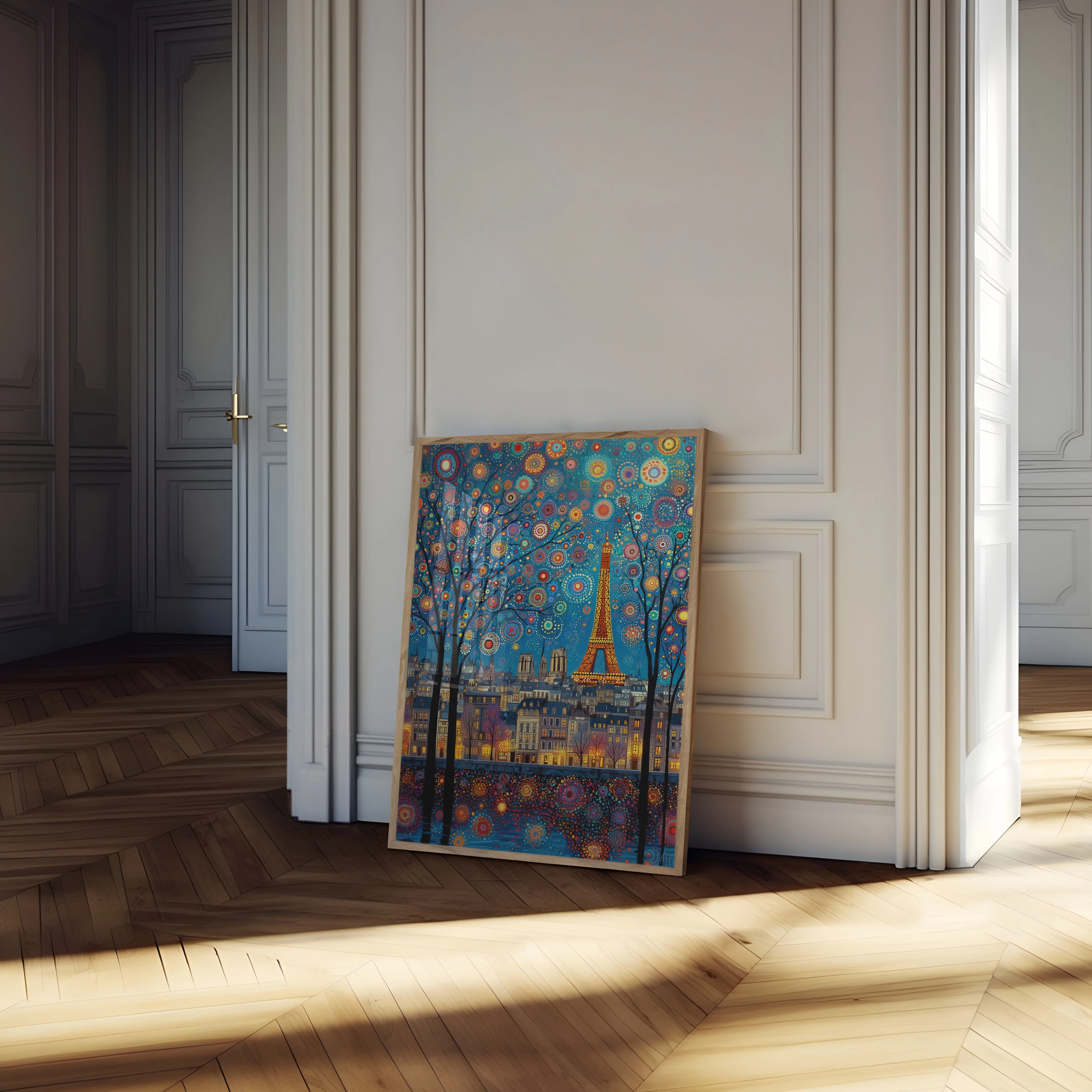 Paris Night Magic Poster - Image 4