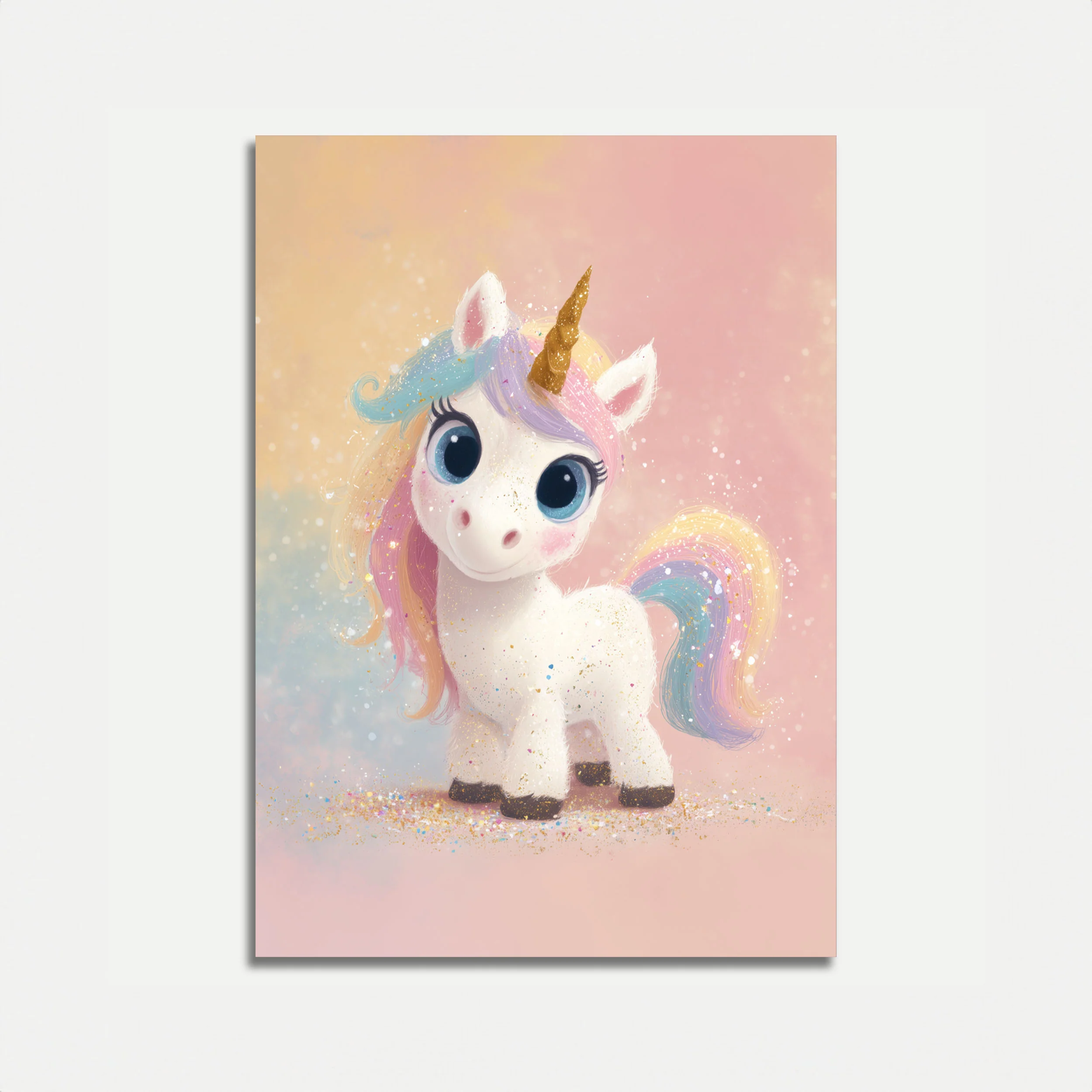 Rainbow Unicorn Magic Poster