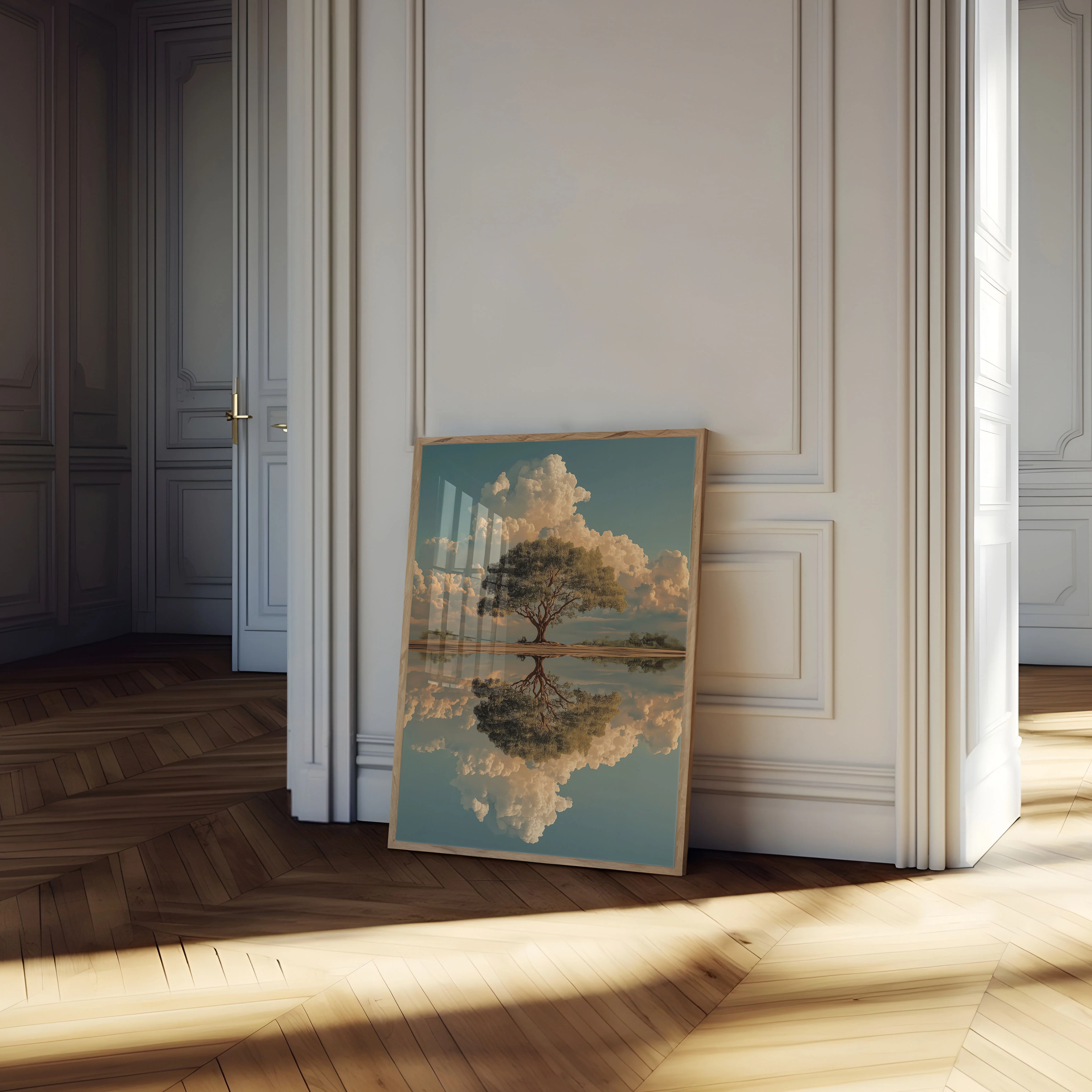 Reflective Harmony Nature Poster - Image 4