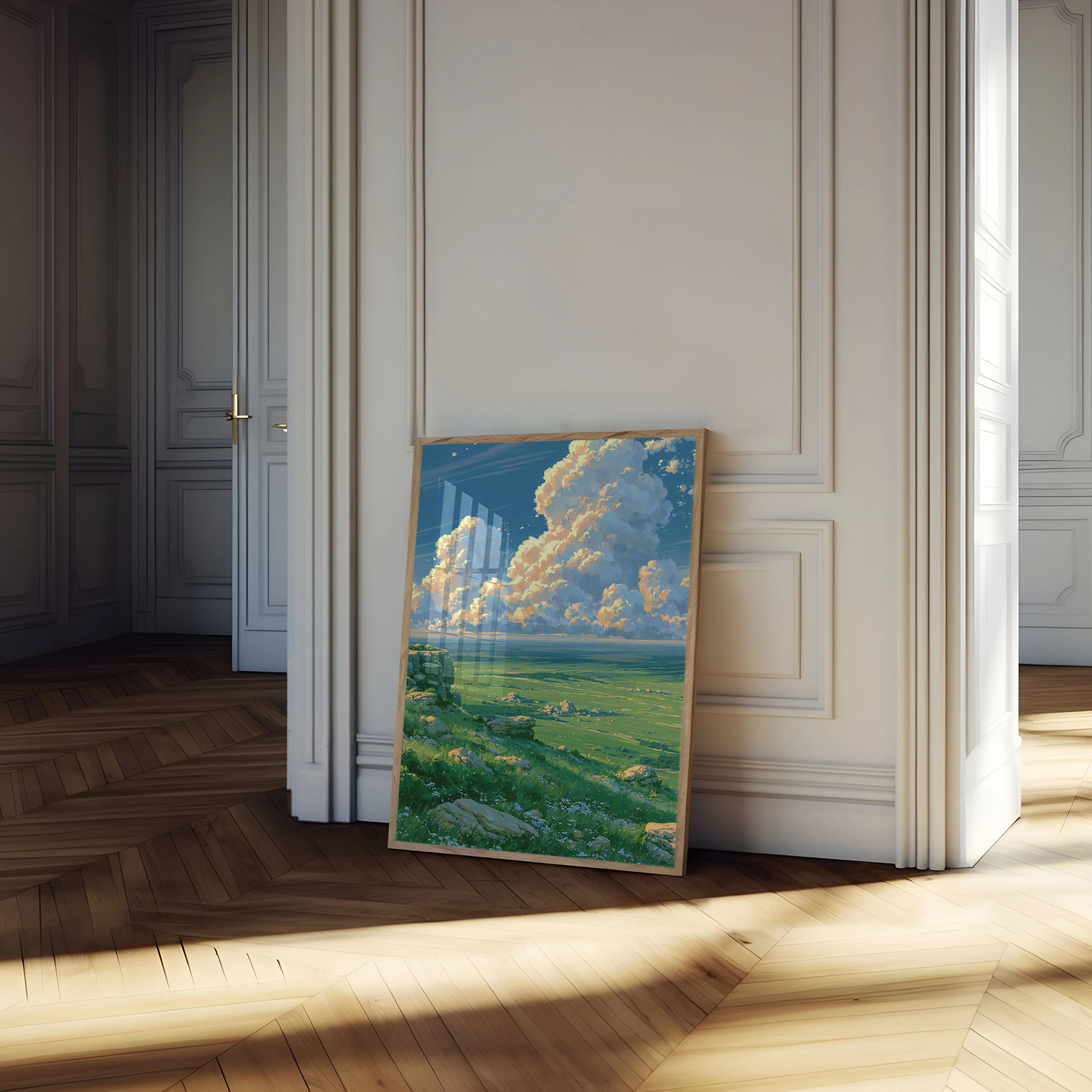 Rolling Meadows Scenic Landscape Poster - Image 4