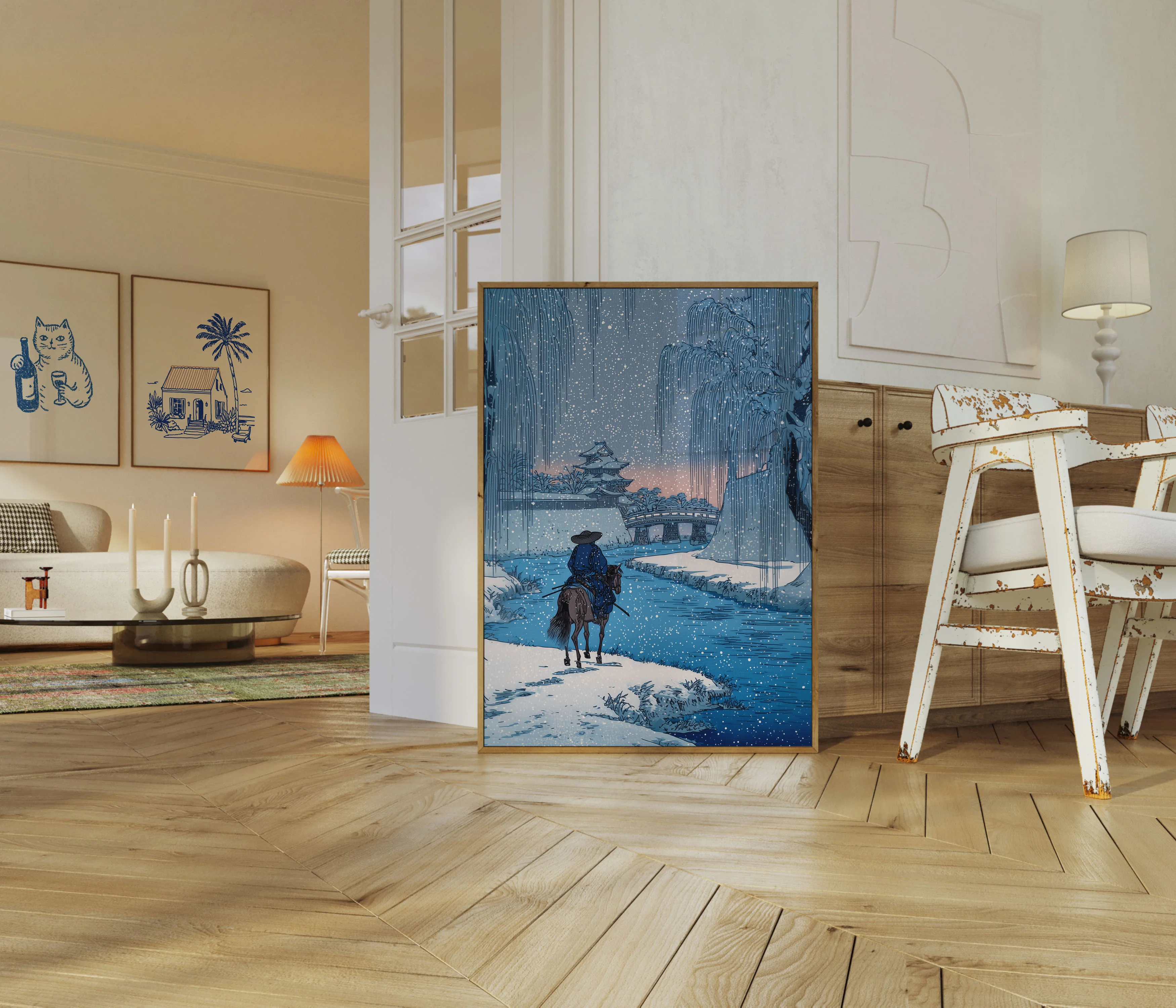 Samurai Winter Journey Poster - Image 5