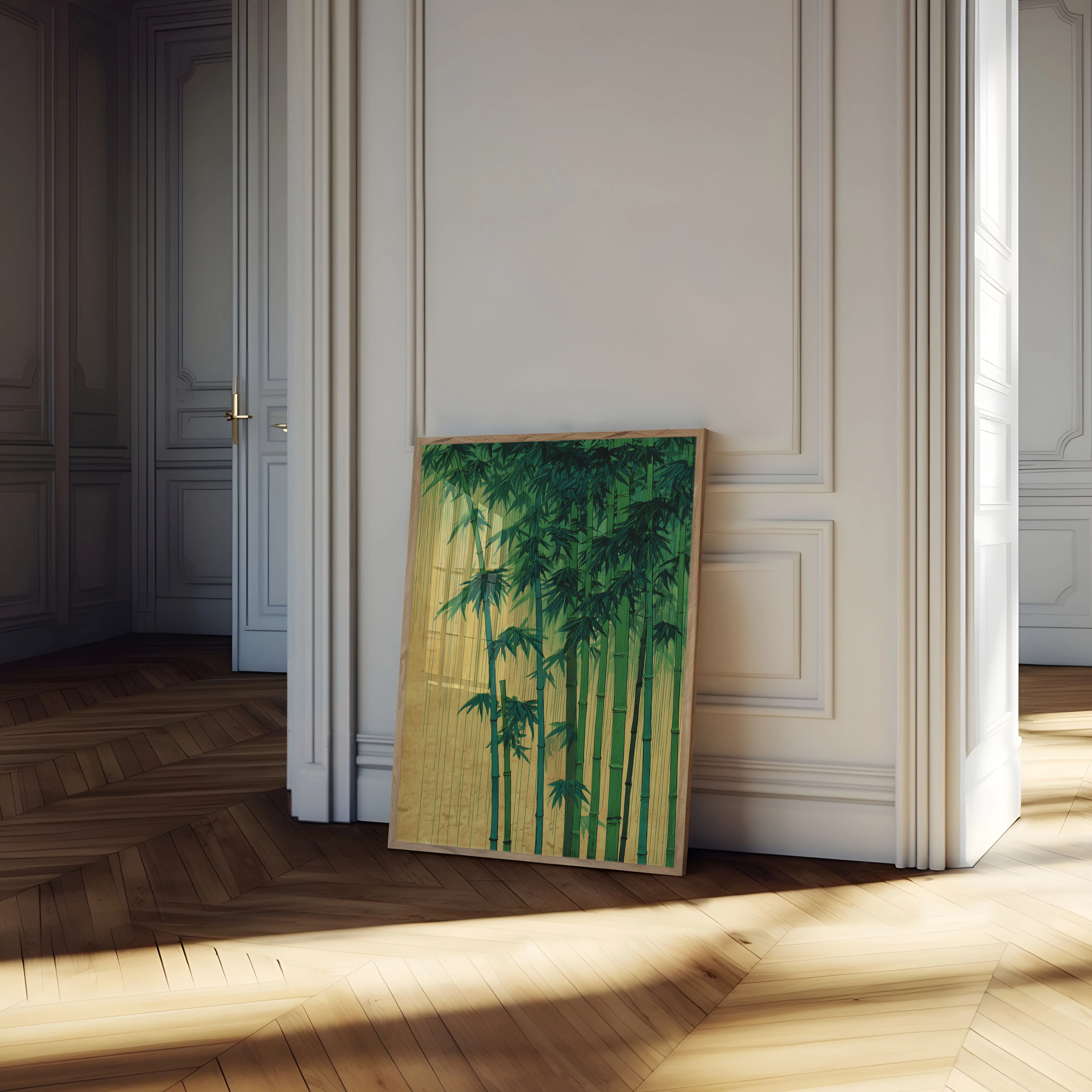 Serene Bamboo Forest Poster - Image 4