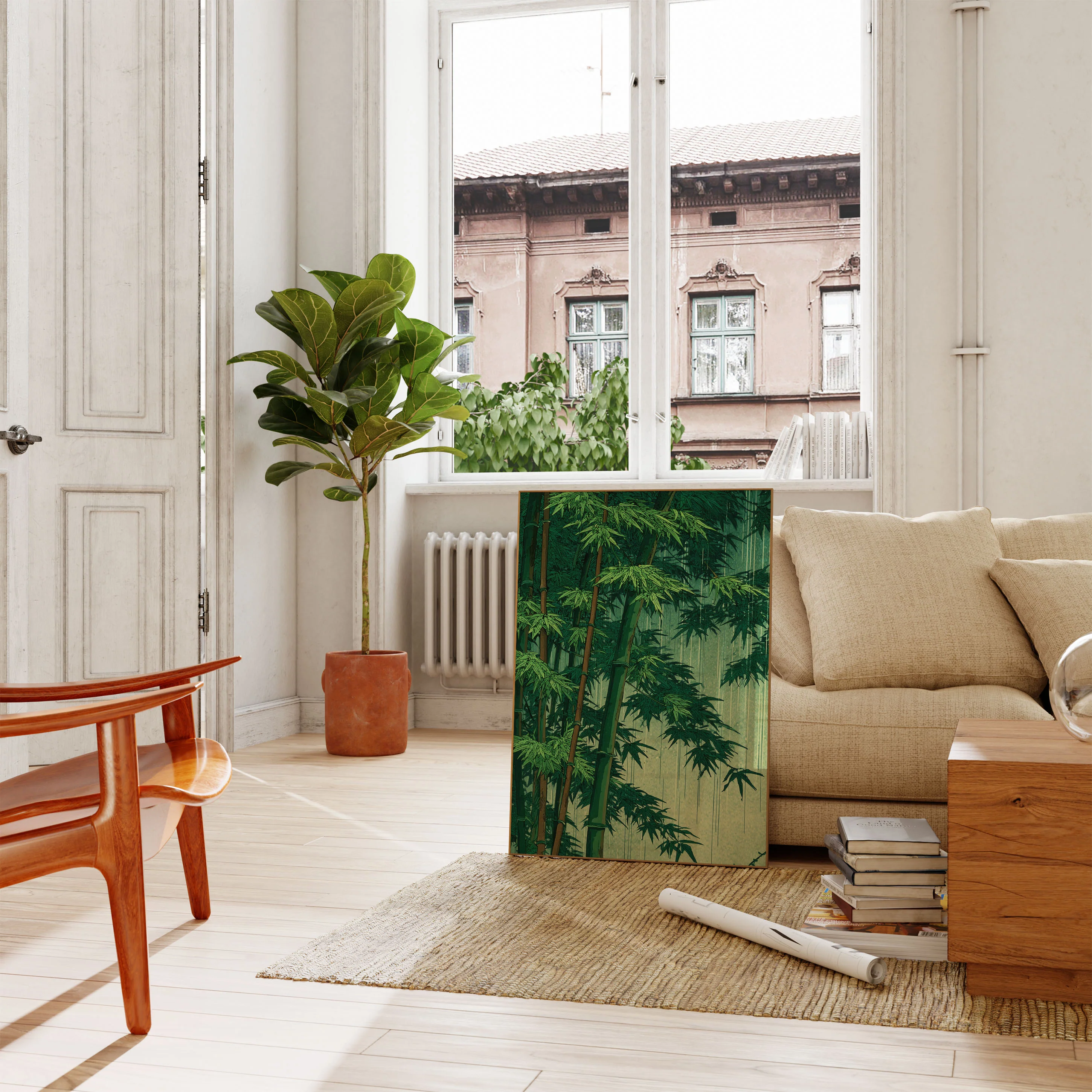 Serene Bamboo Forest Poster - Image 2